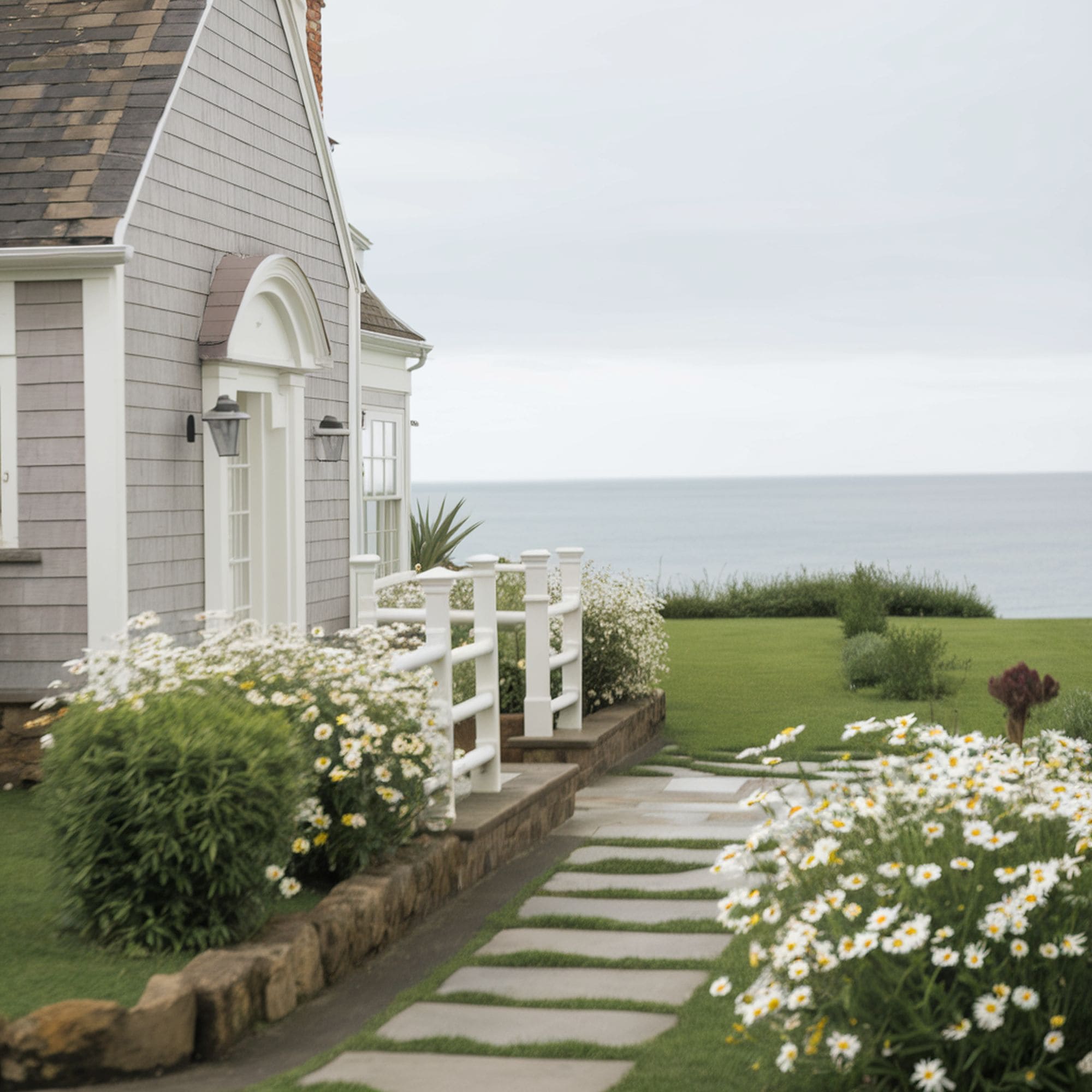Bluestone Stepping Stones Pathway