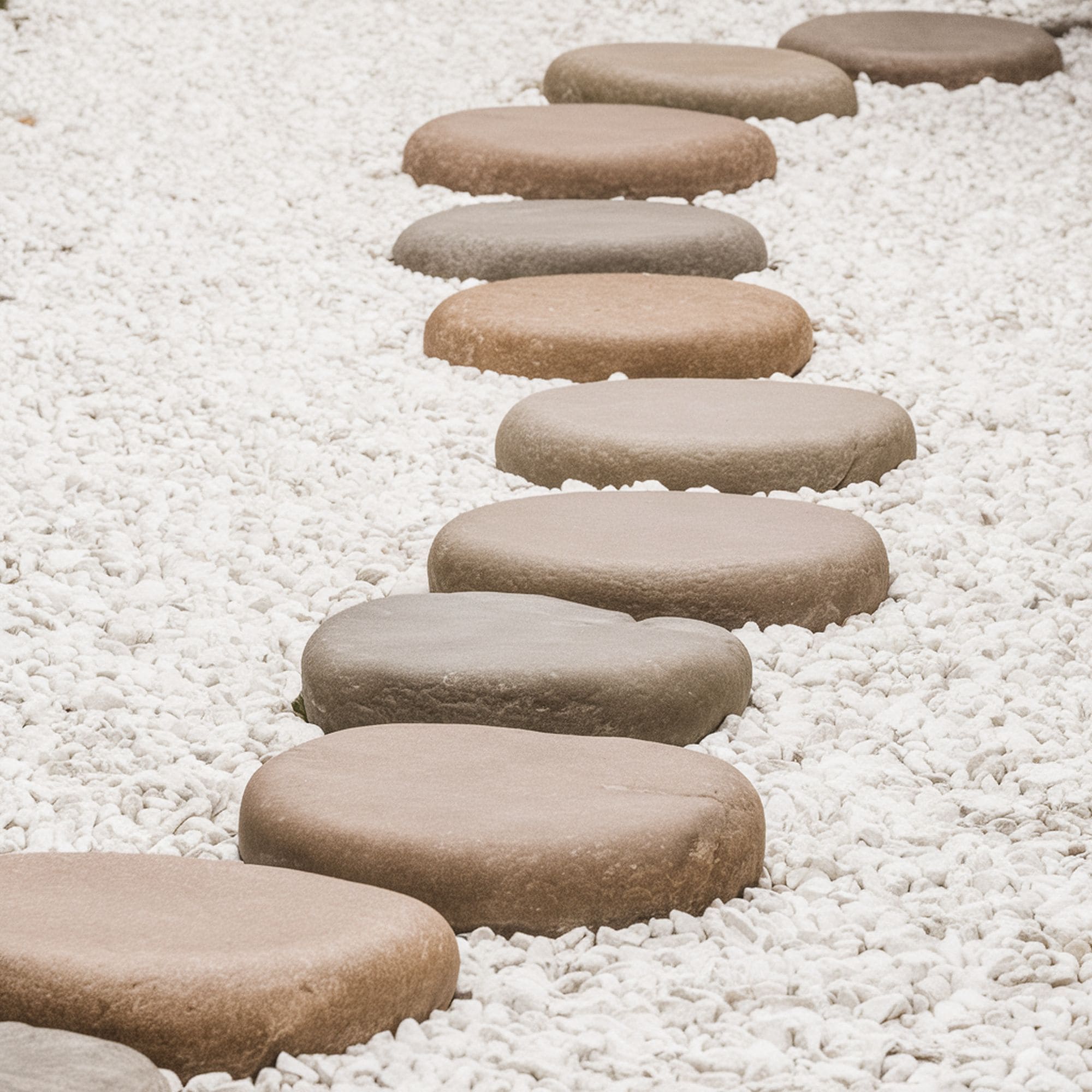 Zen Stepping Stones Pathway