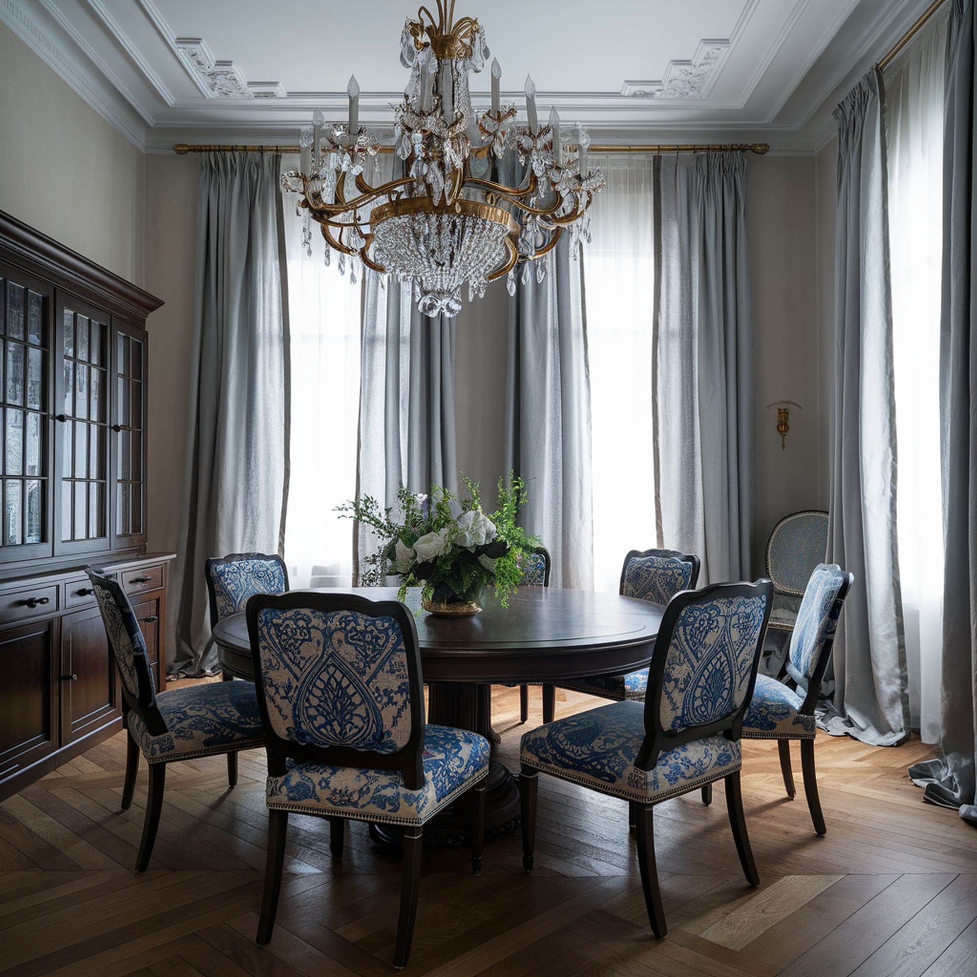 Parisian Style Dining Room