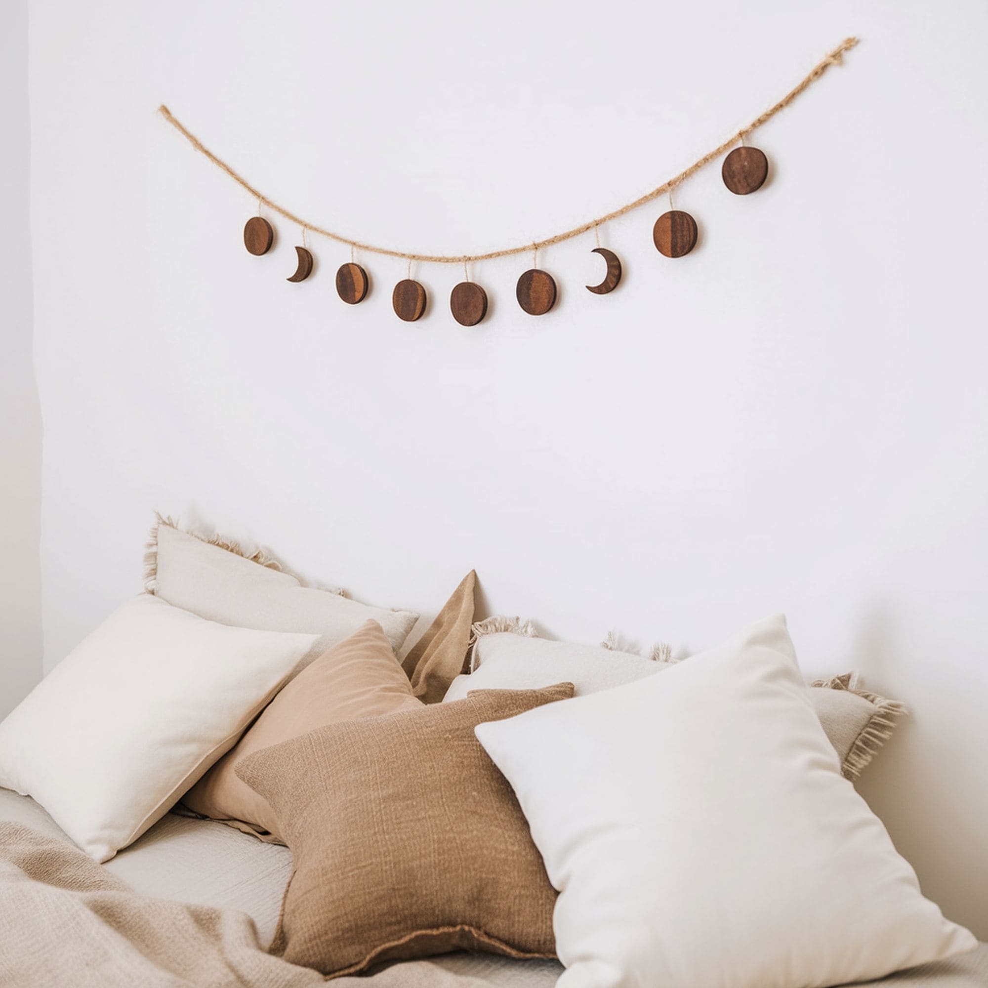 Celestial Style Moon Phase Wall Decoration