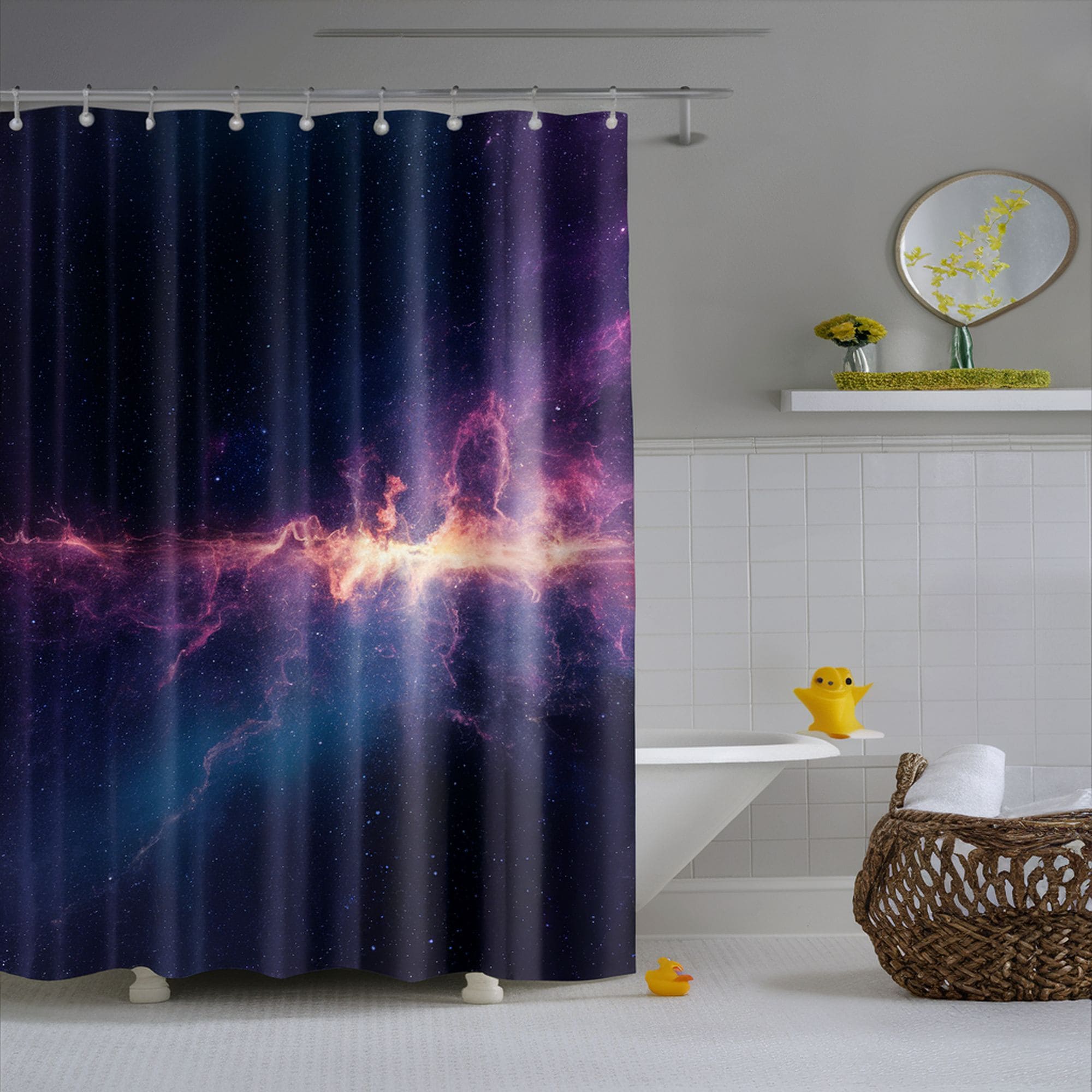 Celestial Style Shower Curtain