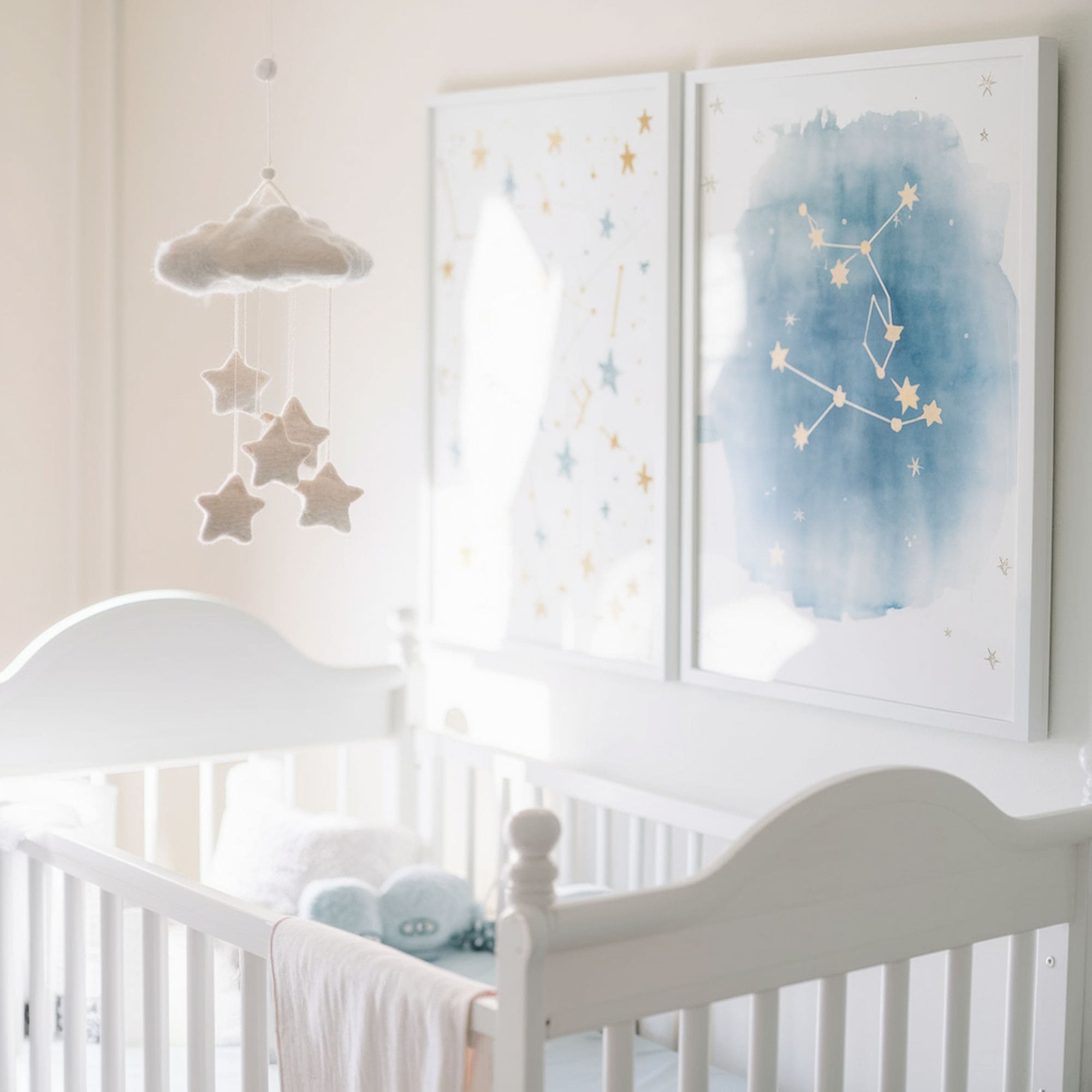 Celestial Style Nursery Mobile