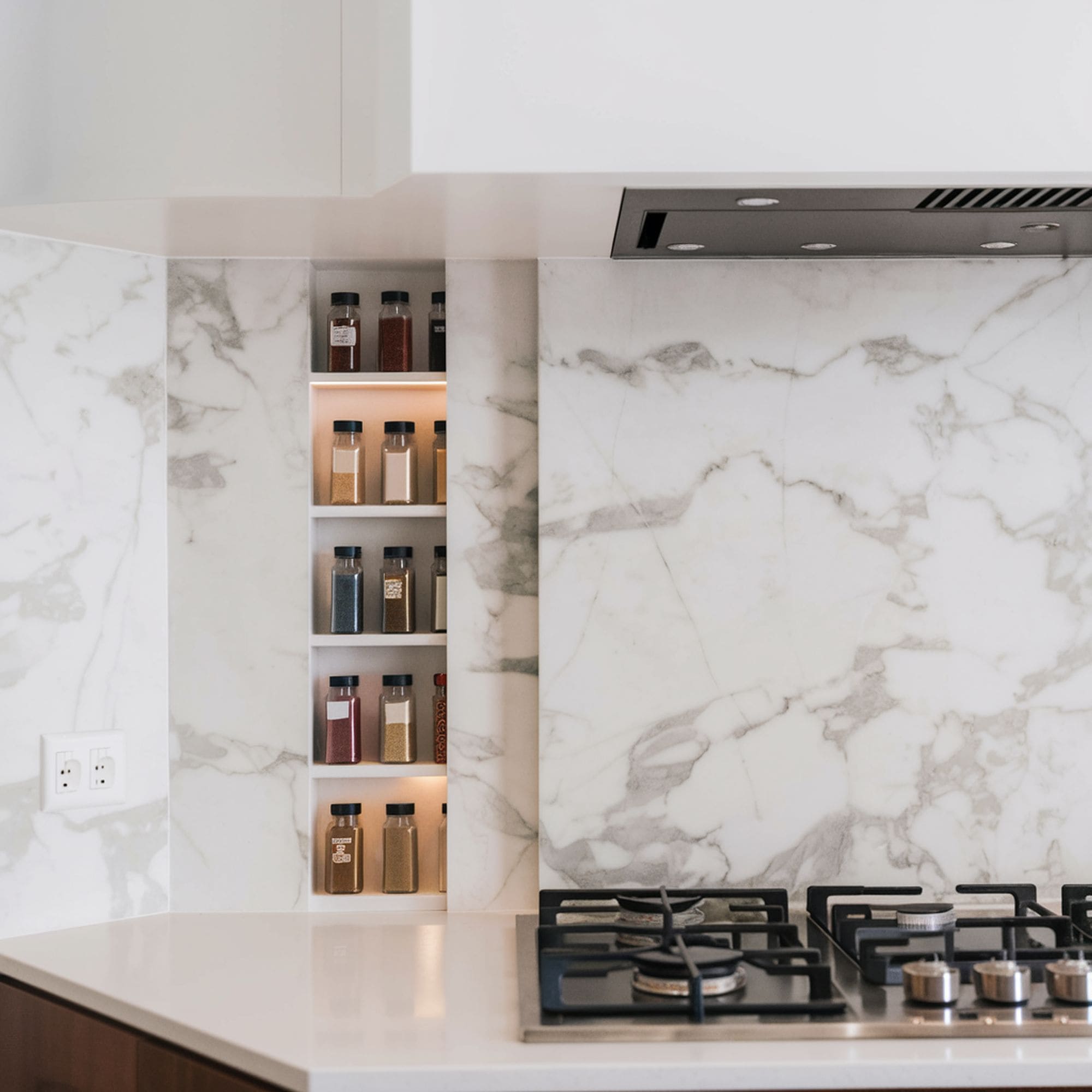 Secret Spice Storage Door