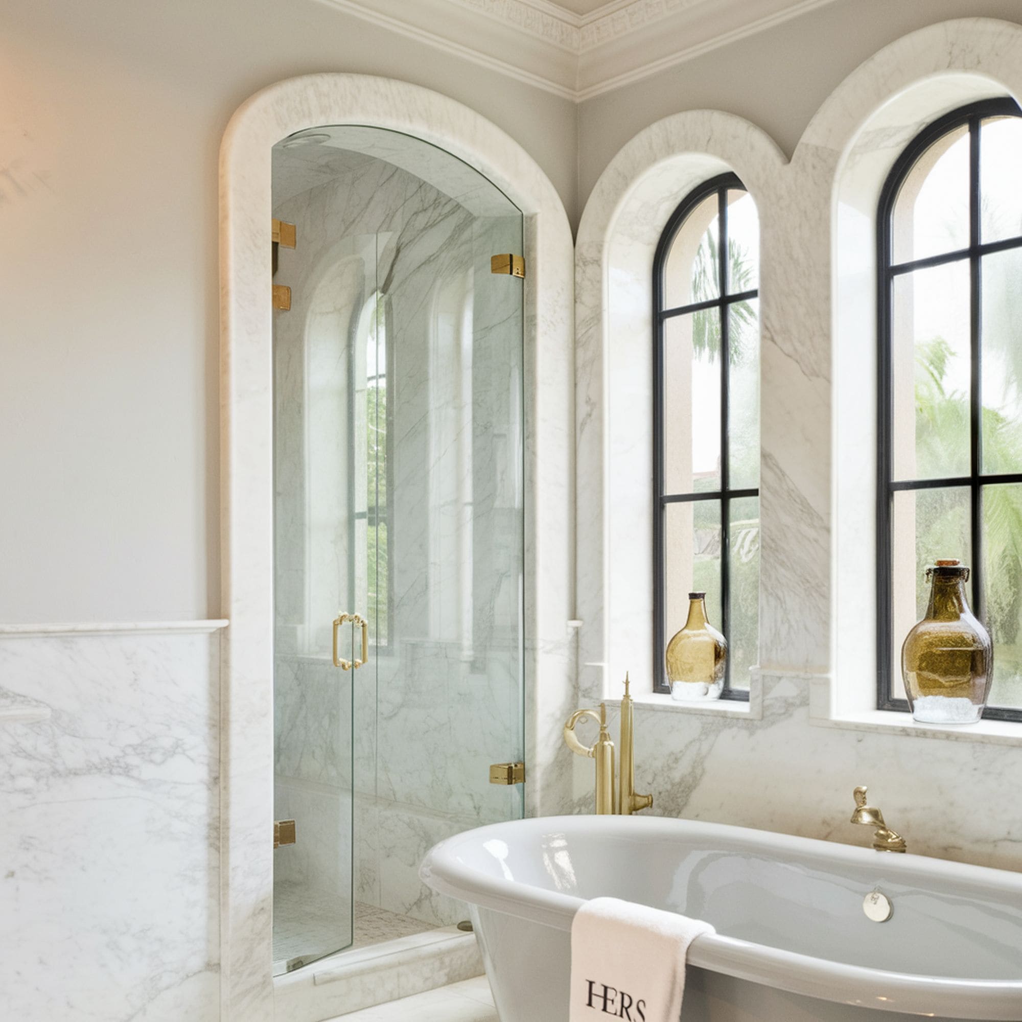 Marble Arched Doorway