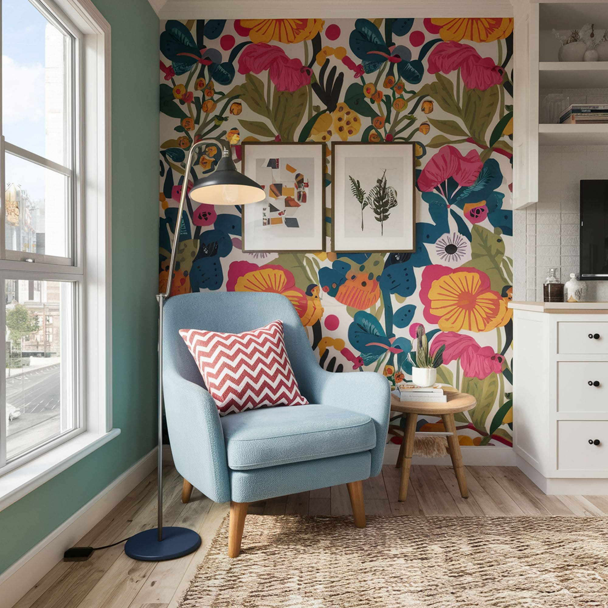 27 Ways to Use Floral Patterns in Your Home Decor
