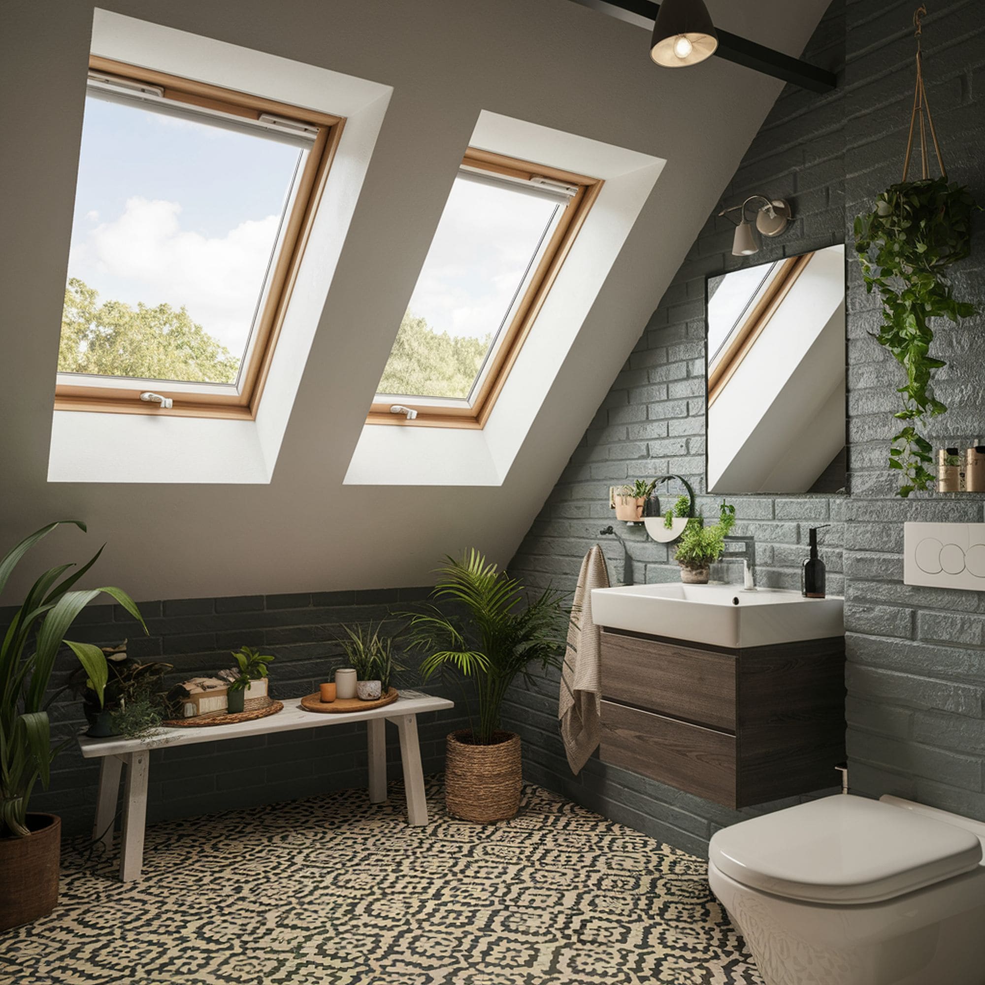 14 Wonderful Attic Bathroom Ideas