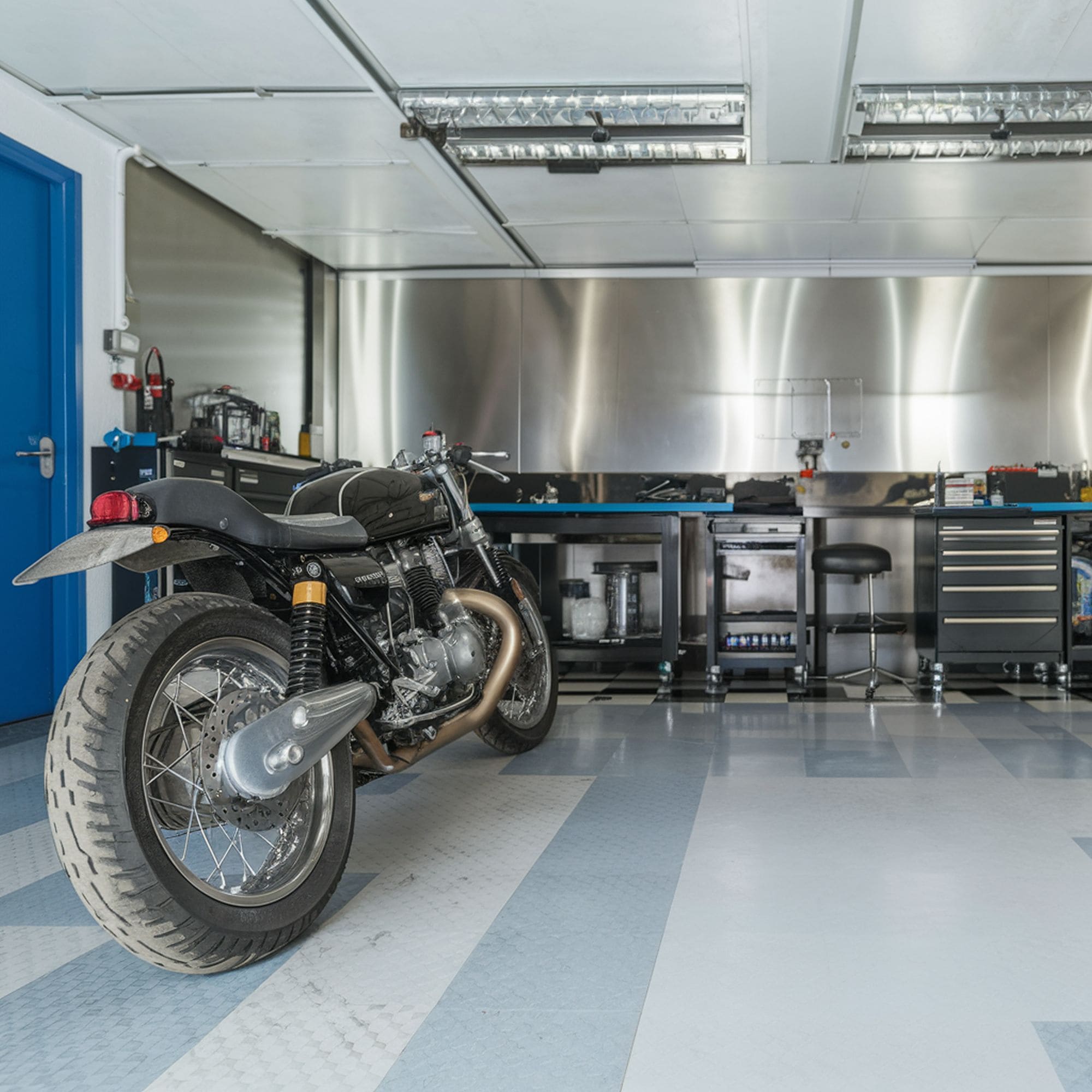 Detached Garage Interior