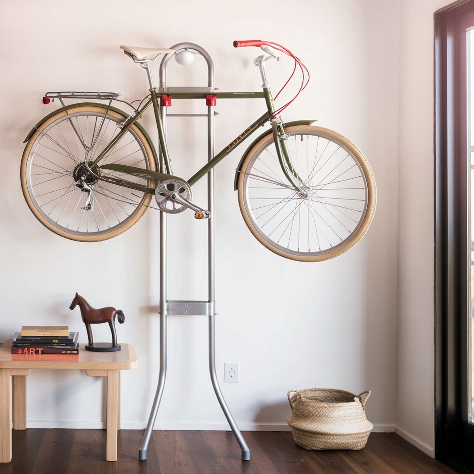 Tall Bicycle Storage Rack