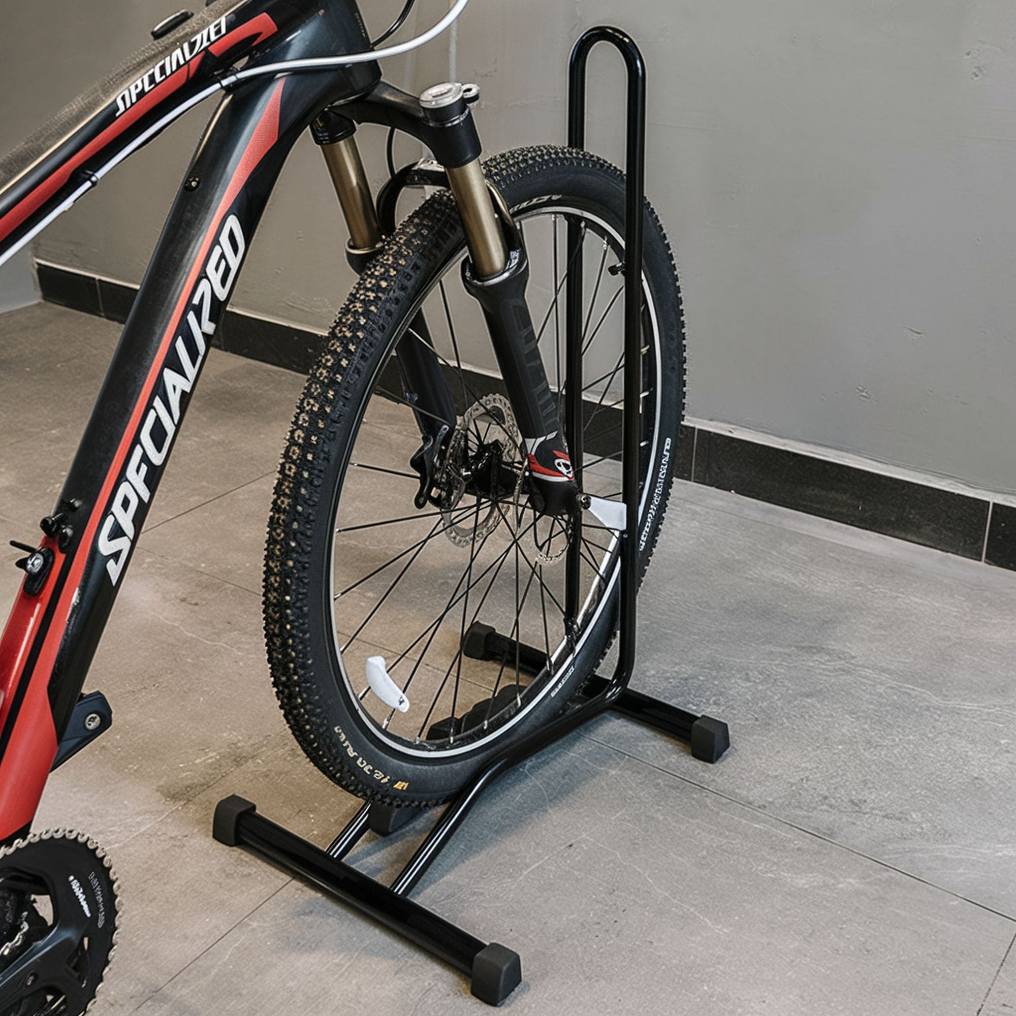 Bicycle Wheel Storage Rack
