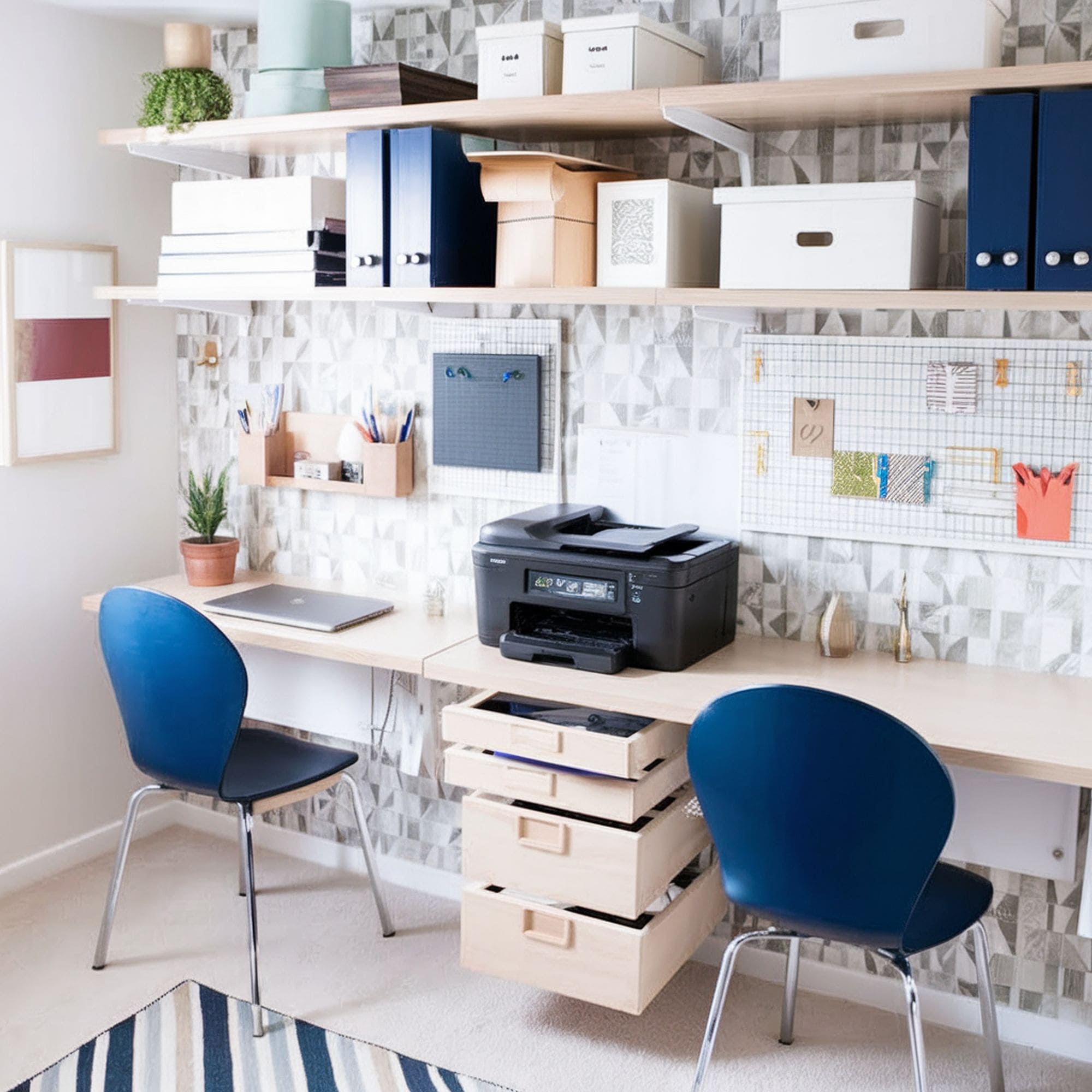Craft Room With Smart Storage
