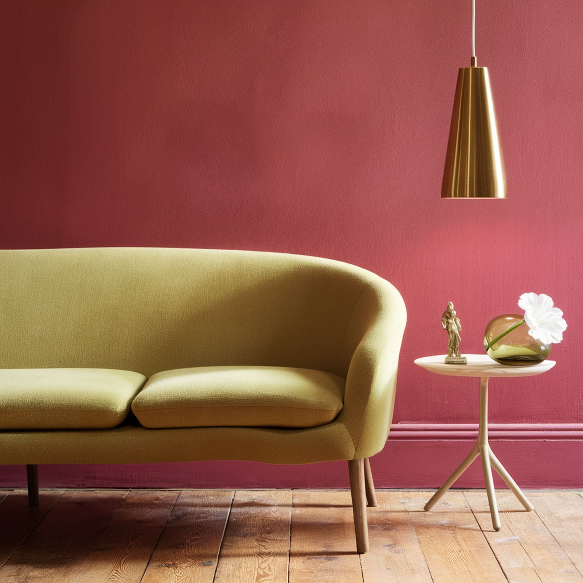 Painted Wall in Living Room