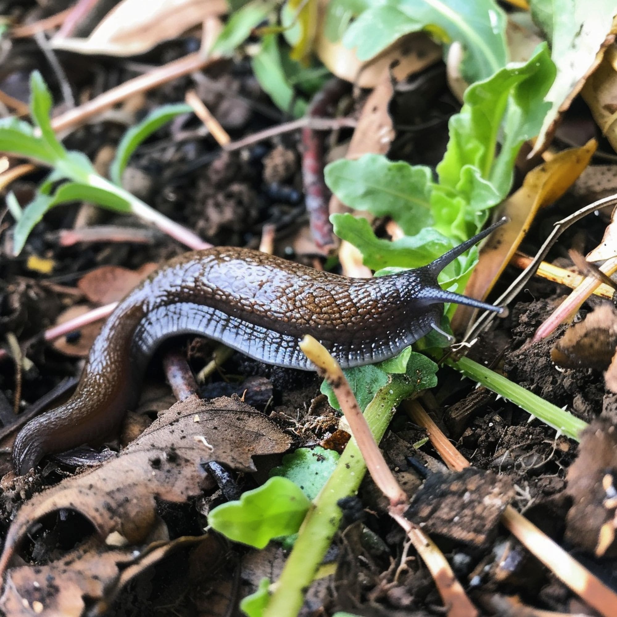Slug in the Garden