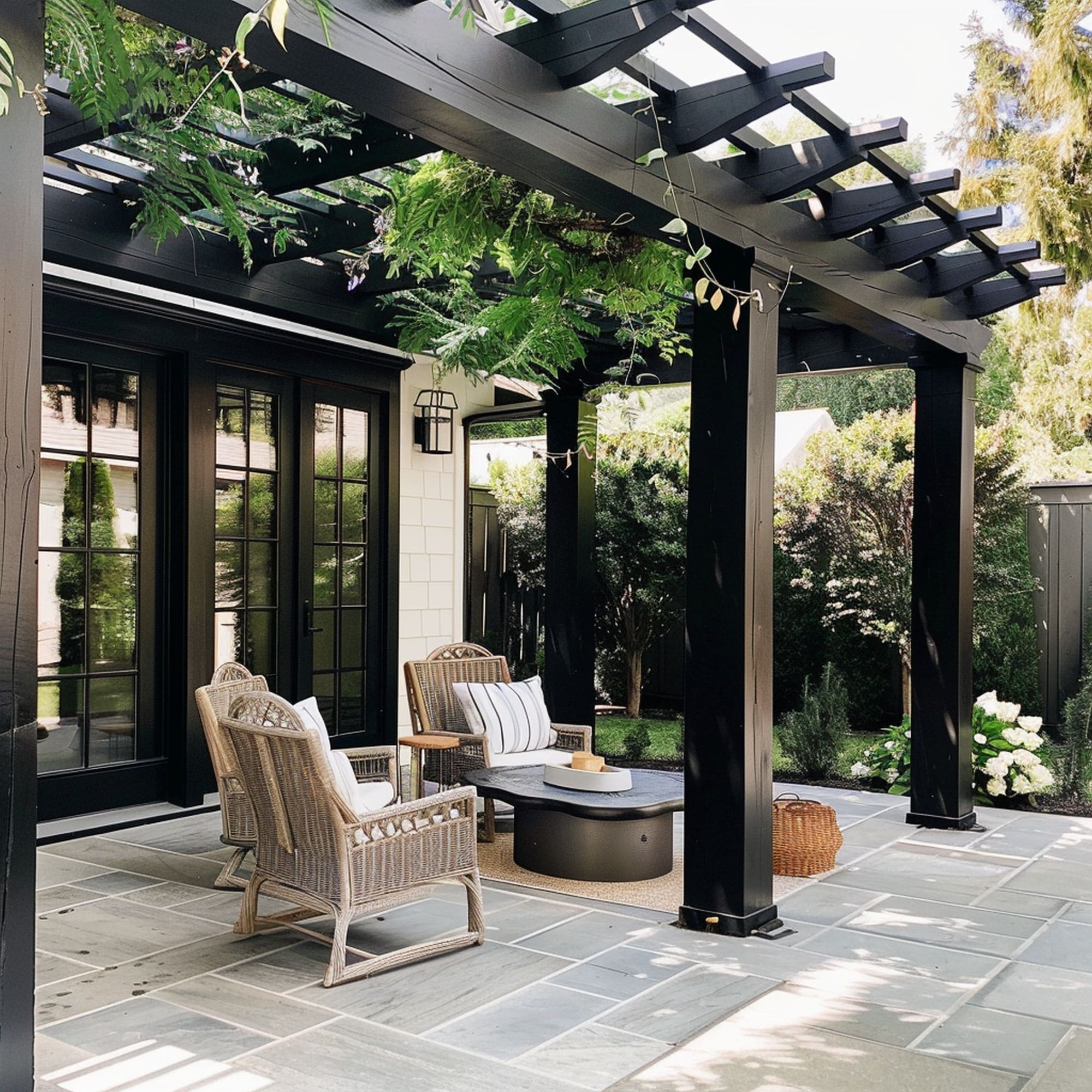 Black Pergola