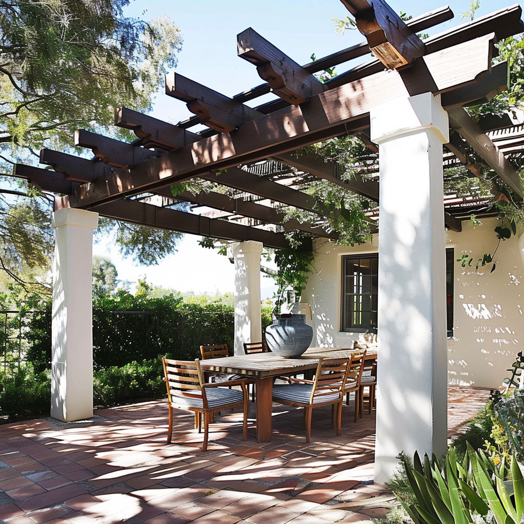 Thick Pergola Style