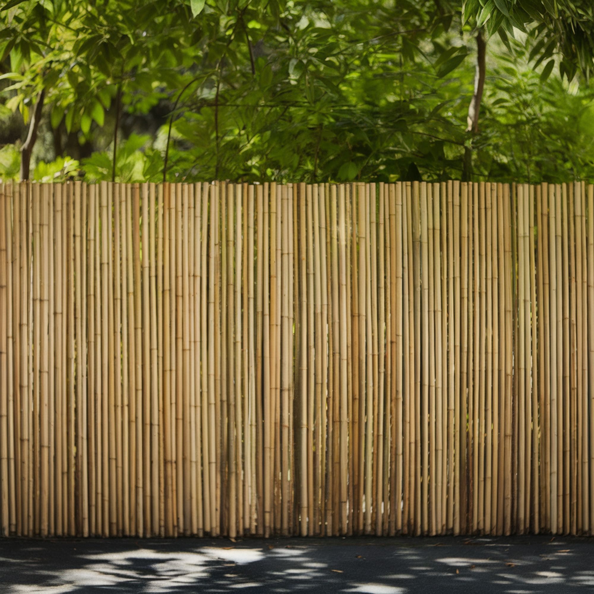 Bamboo Privacy Fence