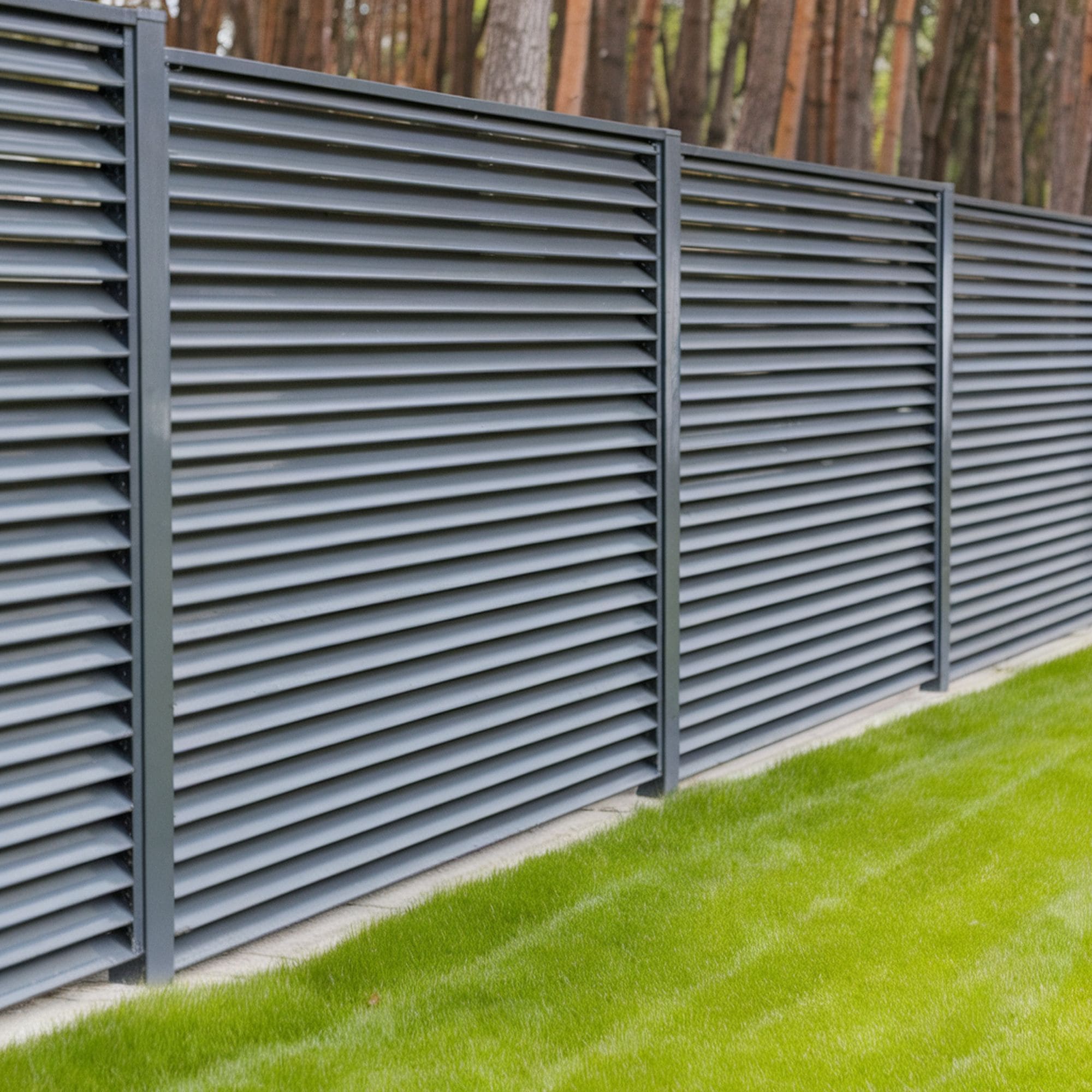 Metal Privacy Fence