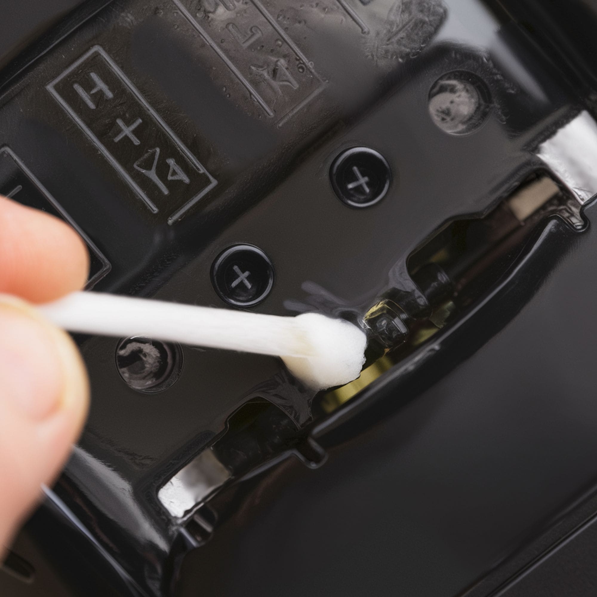 Cleaning Battery Compartment