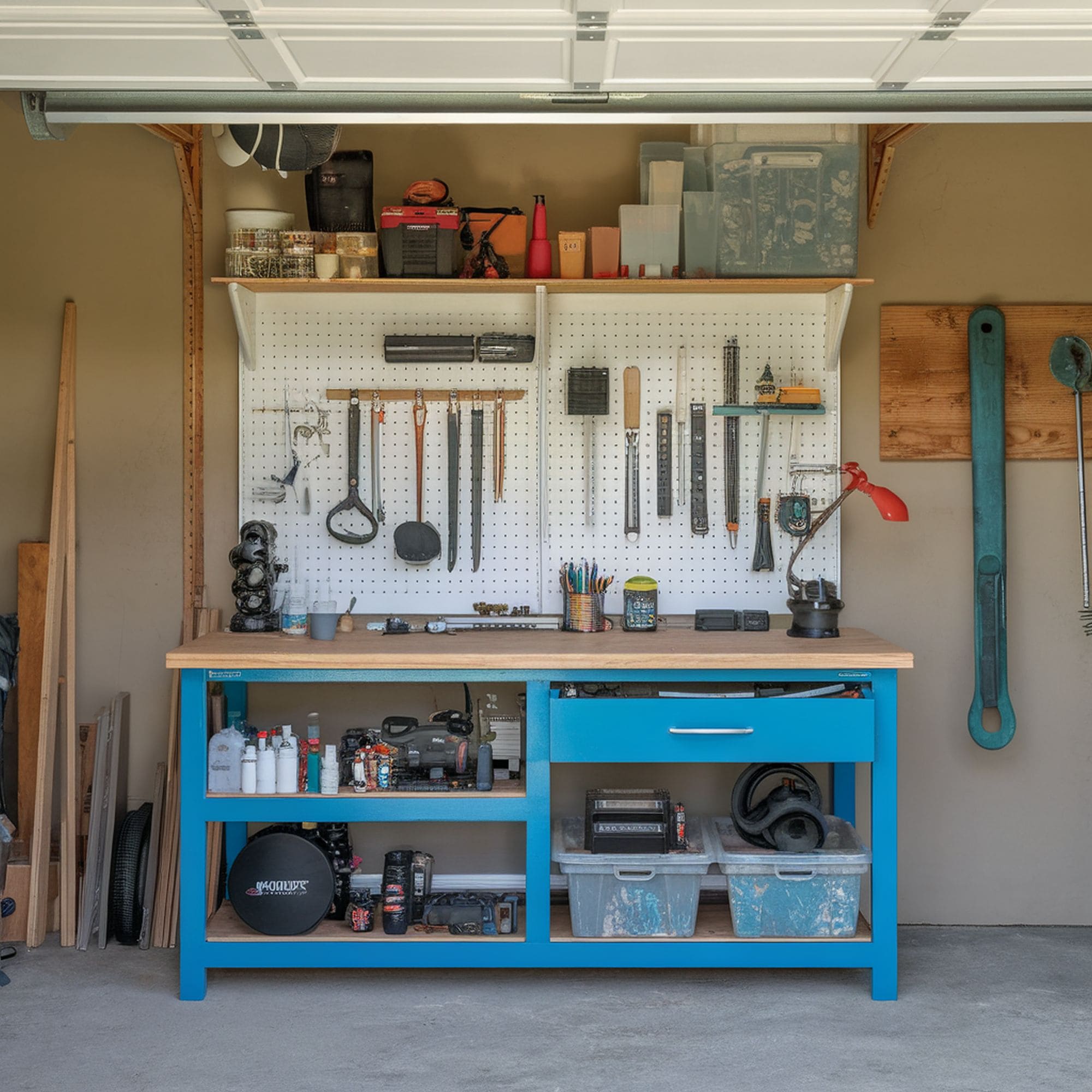 25 Quality DIY Workbench Ideas