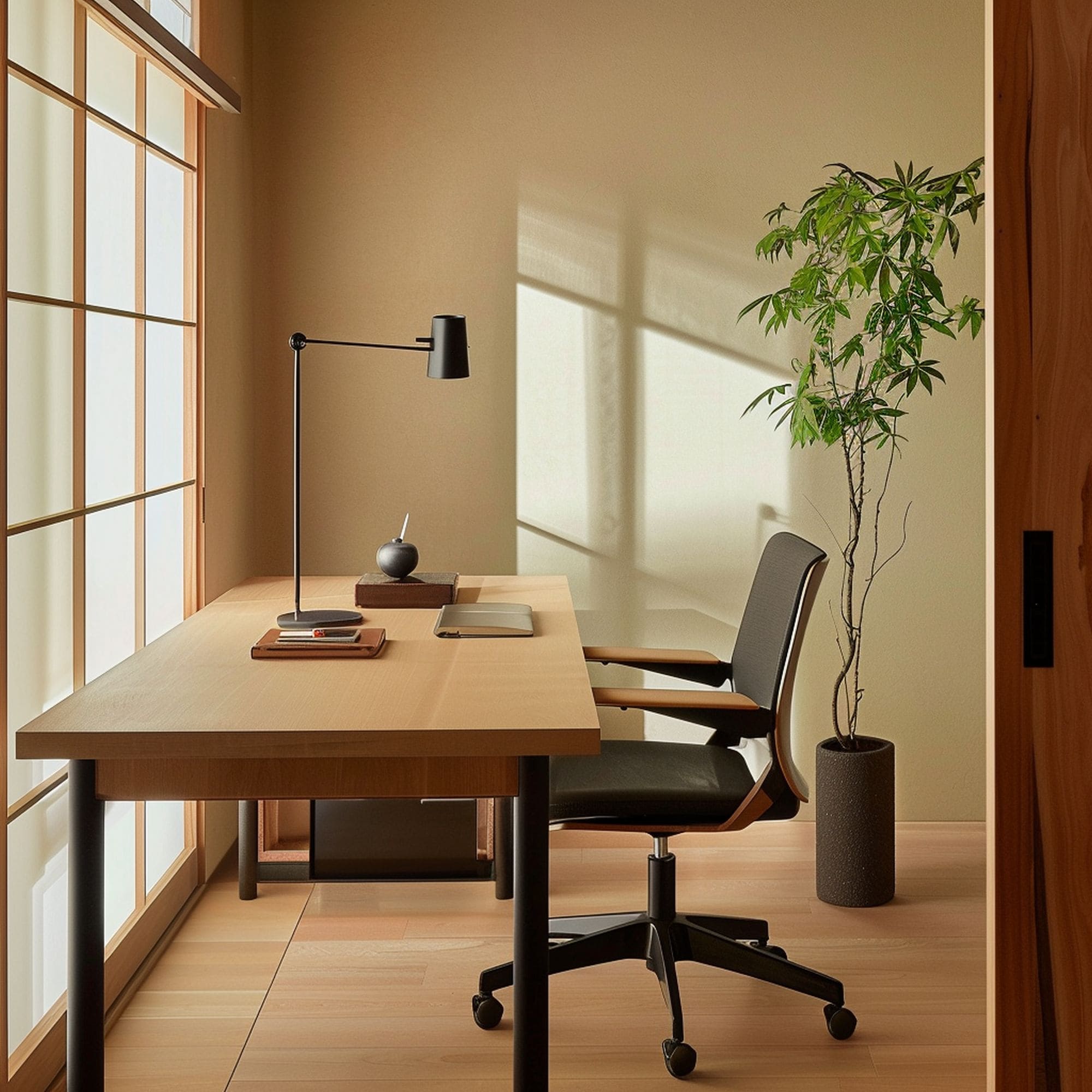 Japandi Home Office