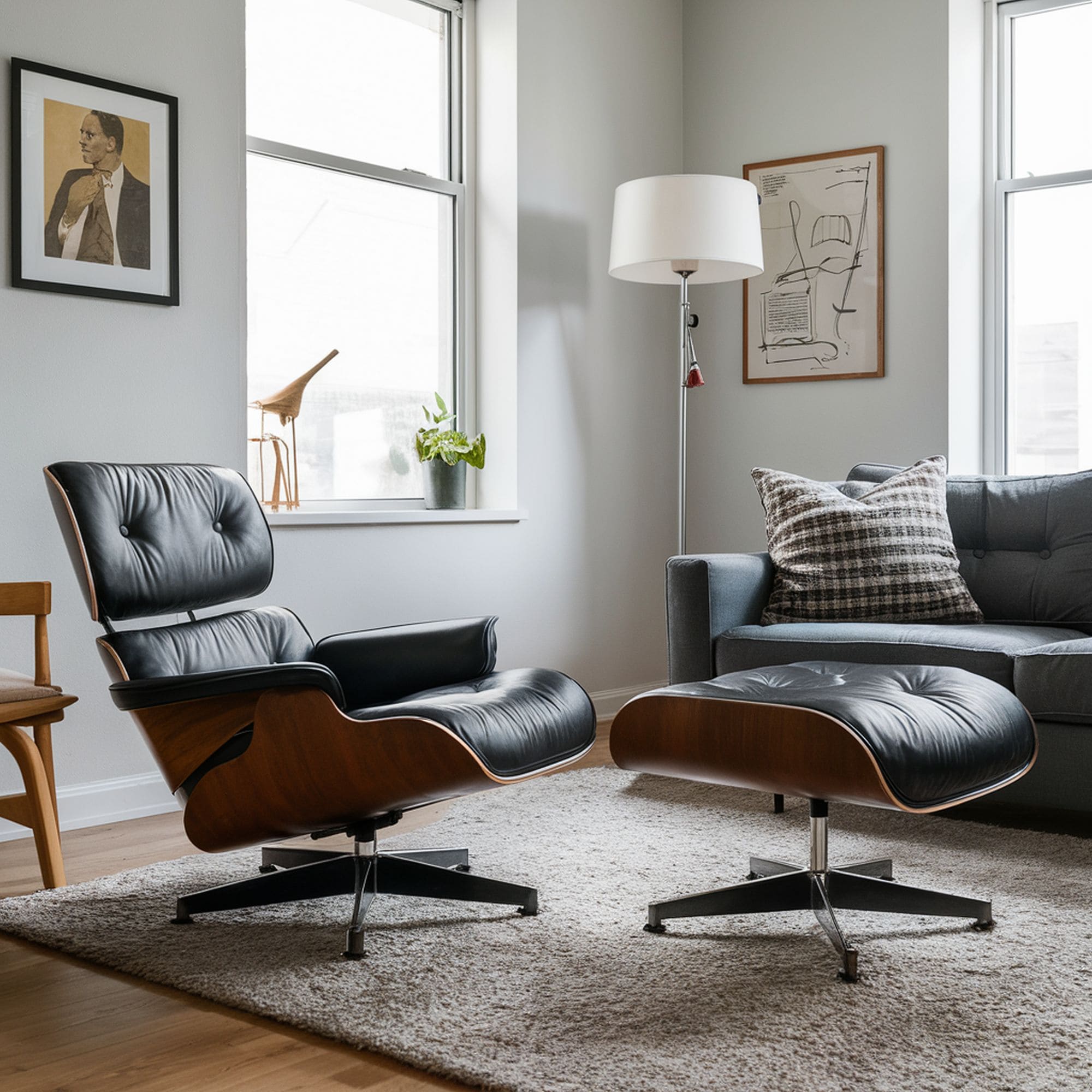 Mid Century Modern Eames Chair