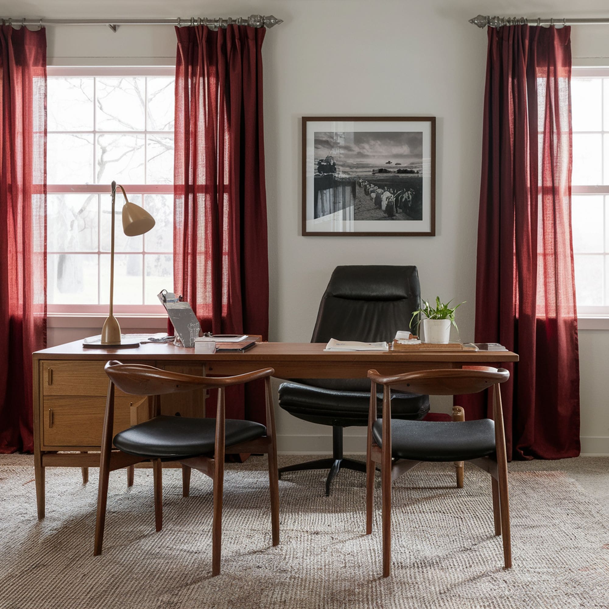 Mid Century Modern Office