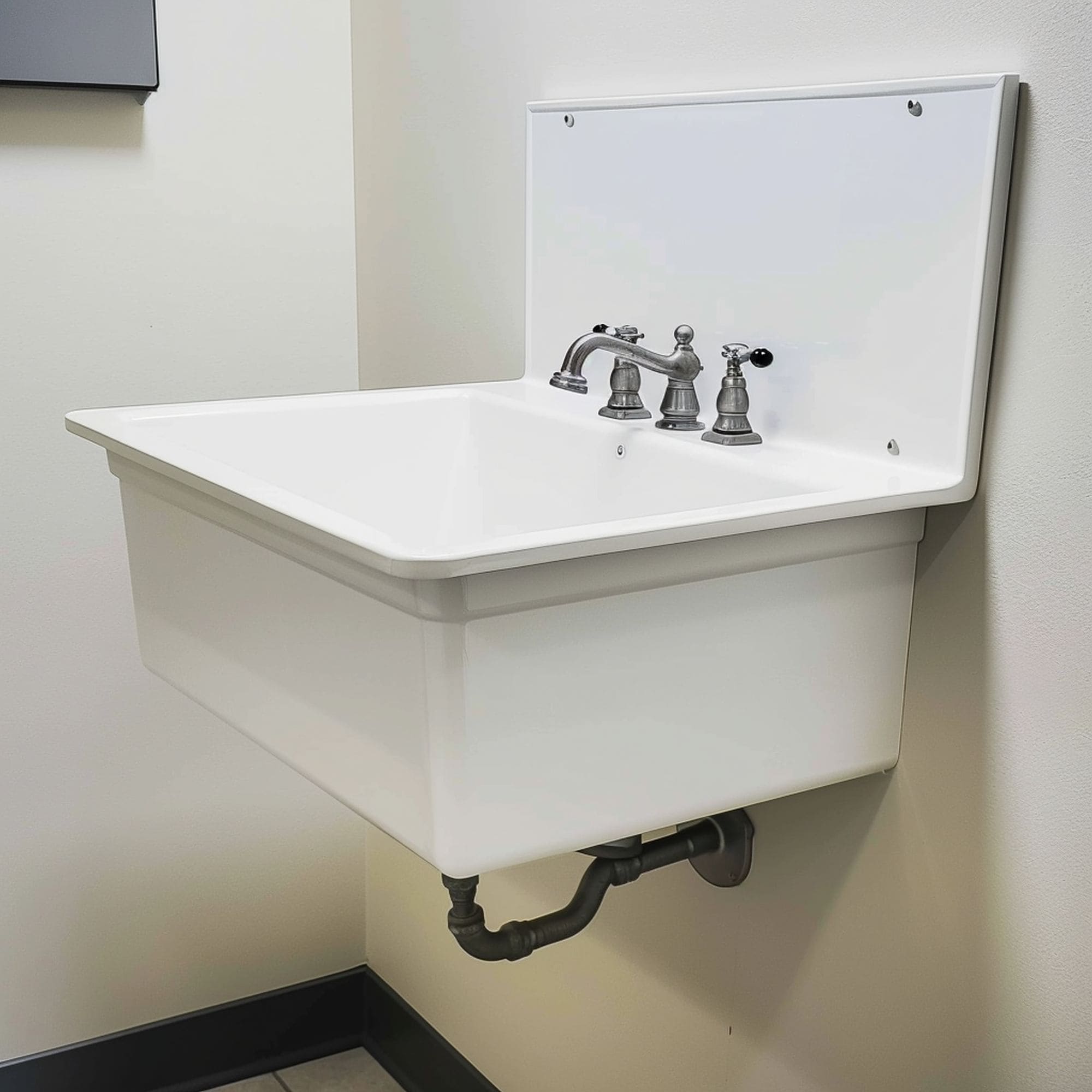 Wall Mounted Laundry Room Sink