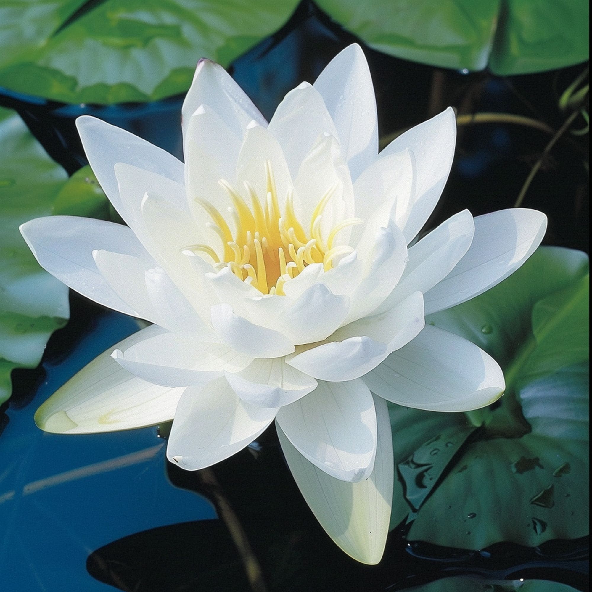 White Water Lily Plant