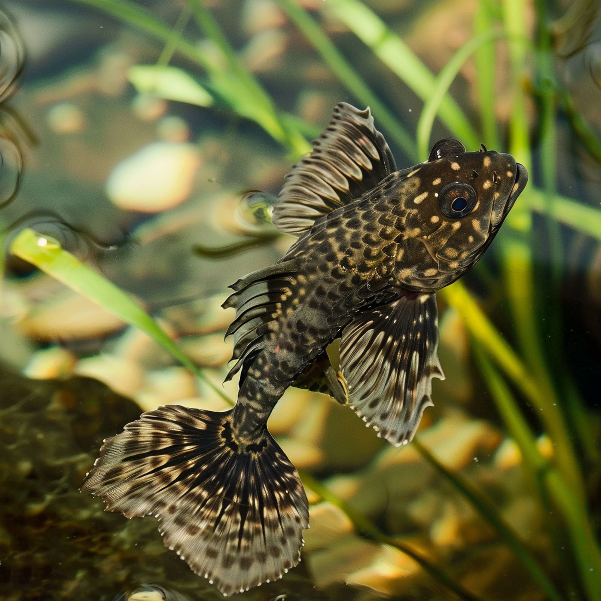 Plecostomus in a Pond