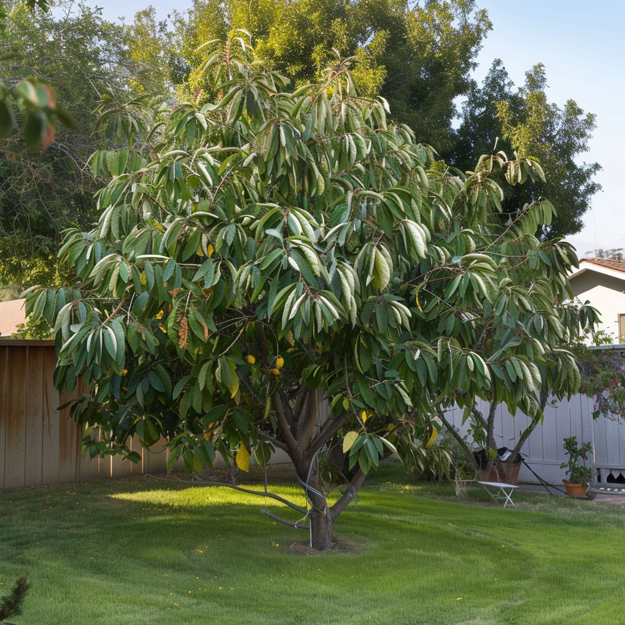Reed Avocado Tree in a Backyard