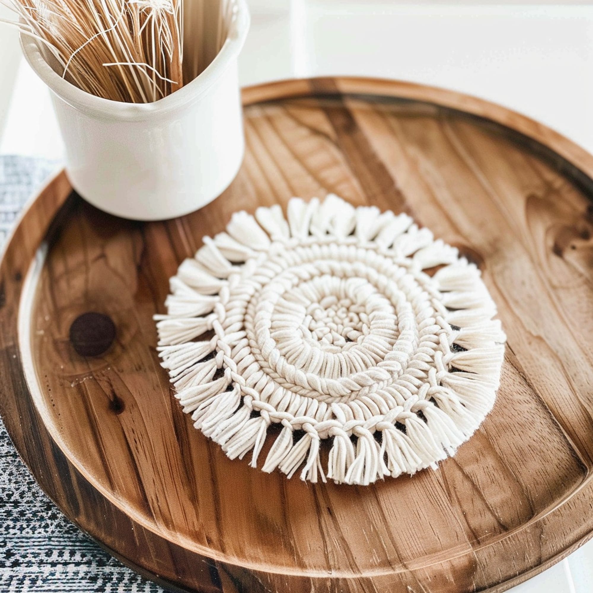 Macrame Coaster