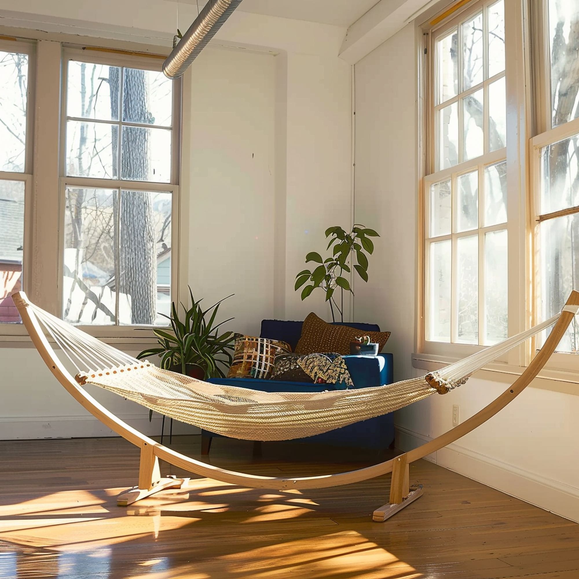 Standalone Indoor Hammock