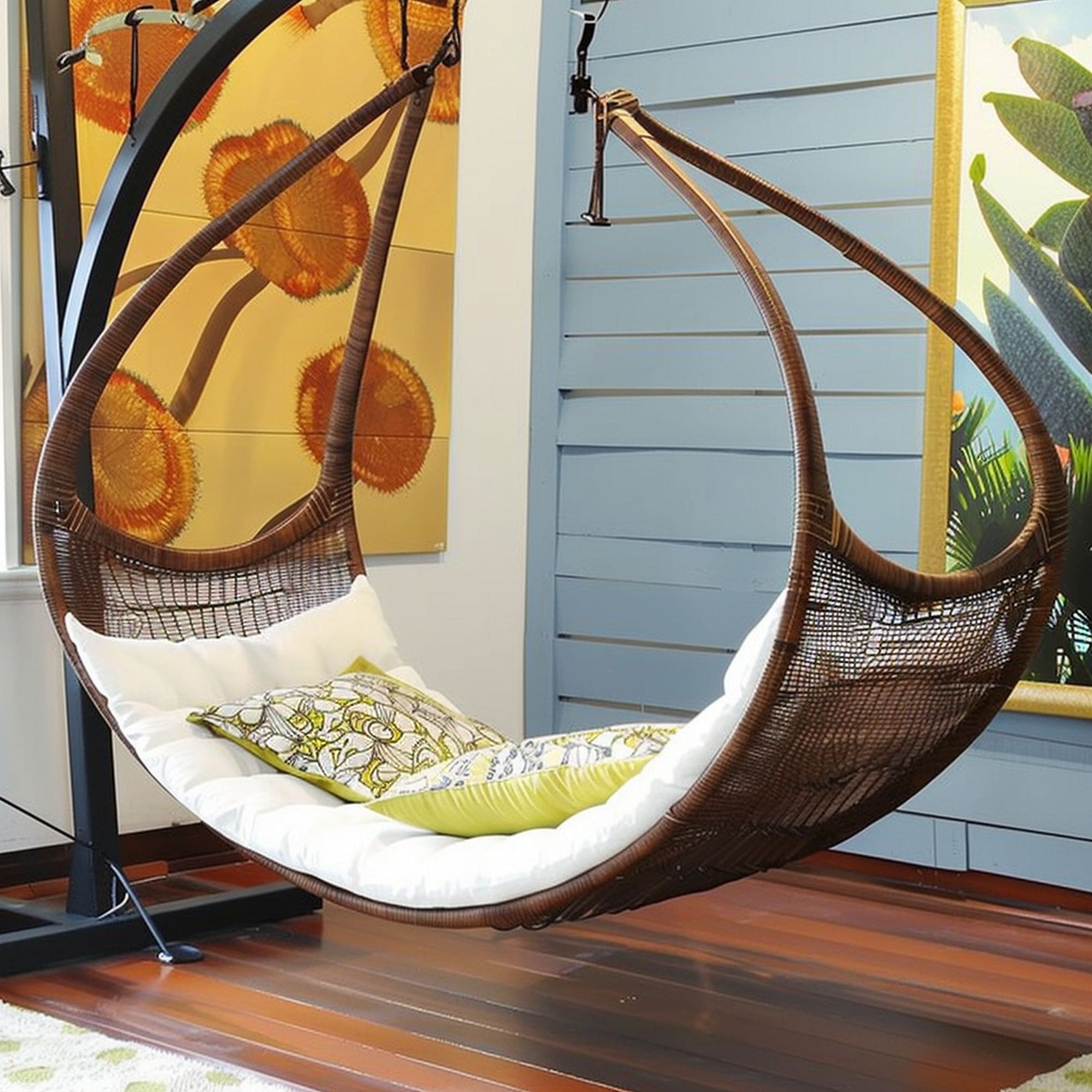Lounger Style Indoor Hammock