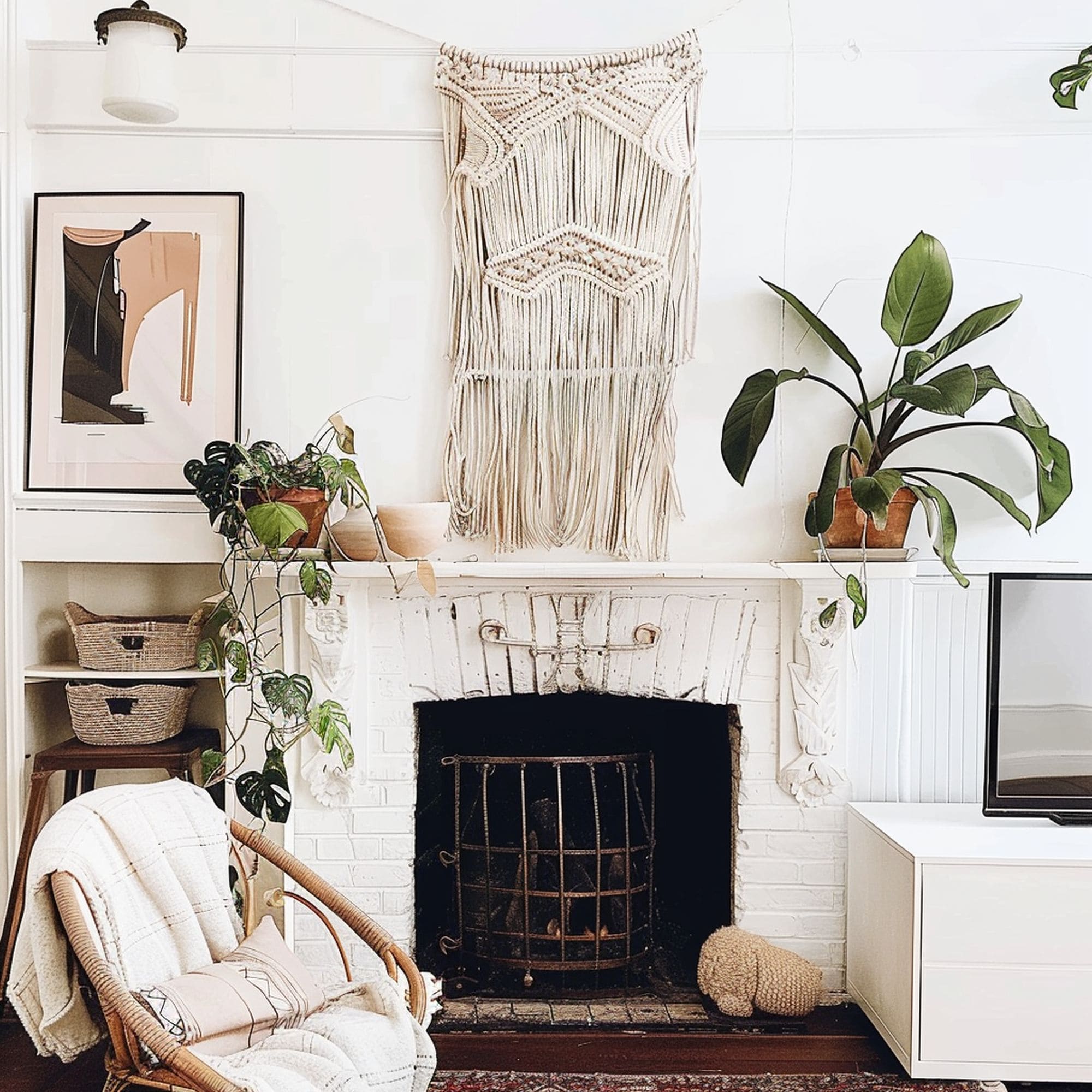 Macrame Wall Hanging Tapestry