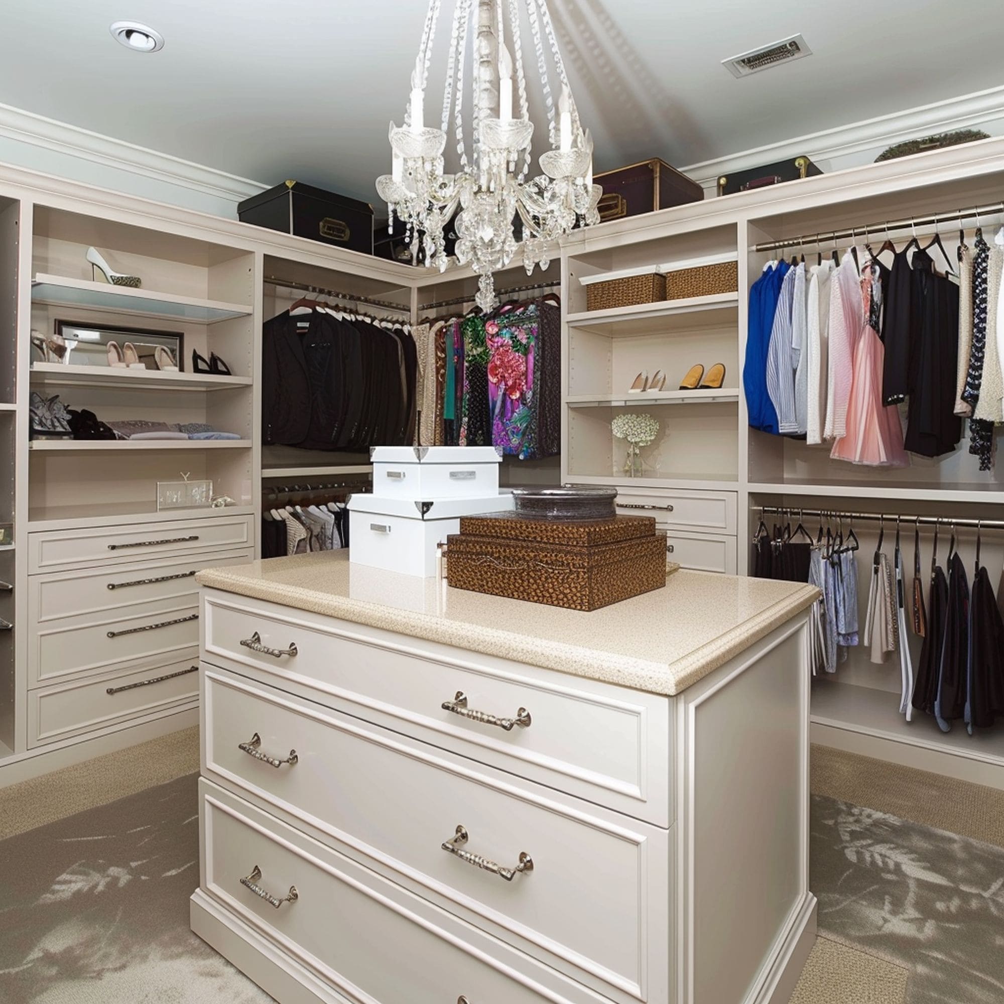 Closet Island Dresser Style