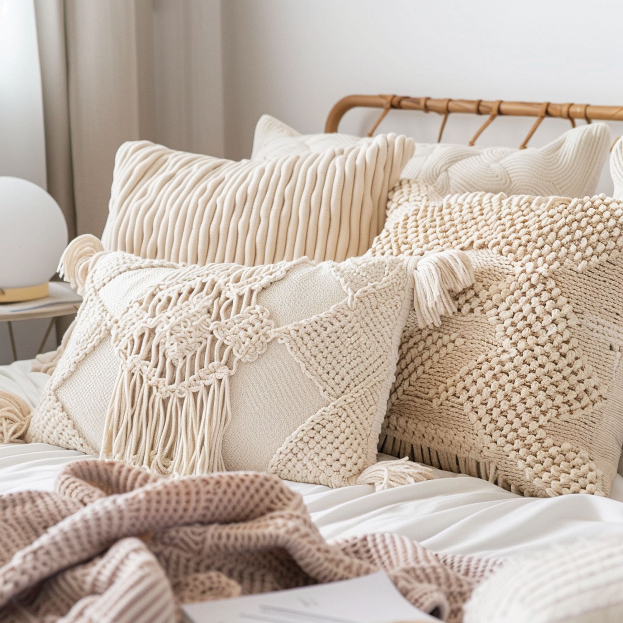 Macrame Pillow Cover