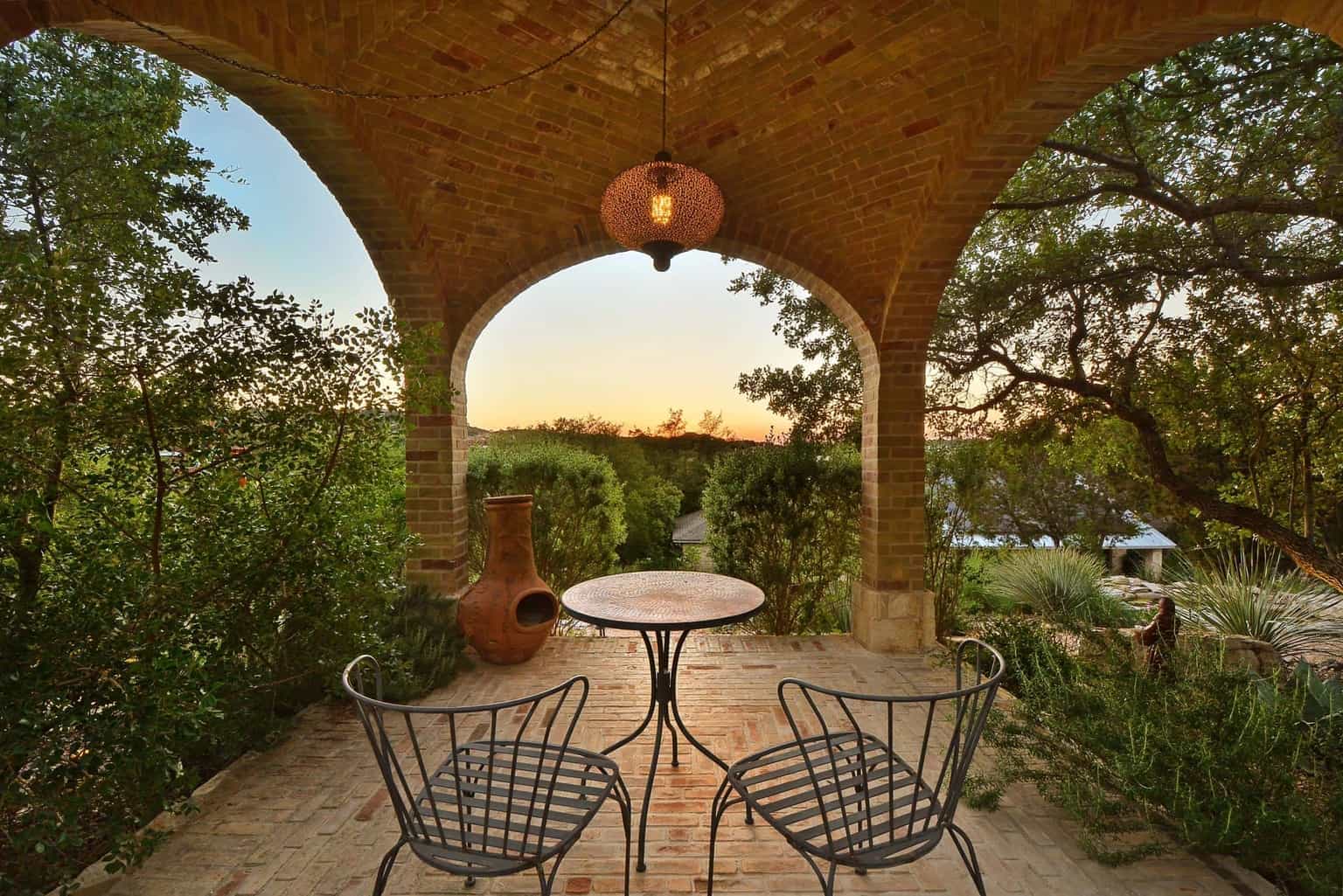 Rustic Beauty Outdoor Chiminea