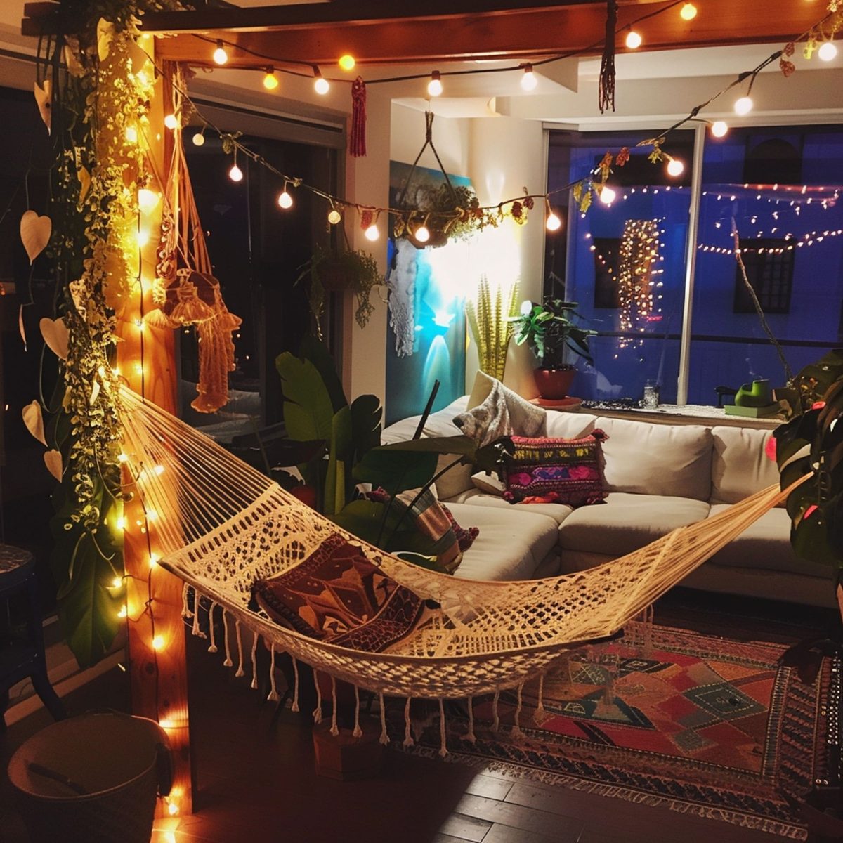 22 Stunning Indoor Hammock Ideas to Decorate Your Home