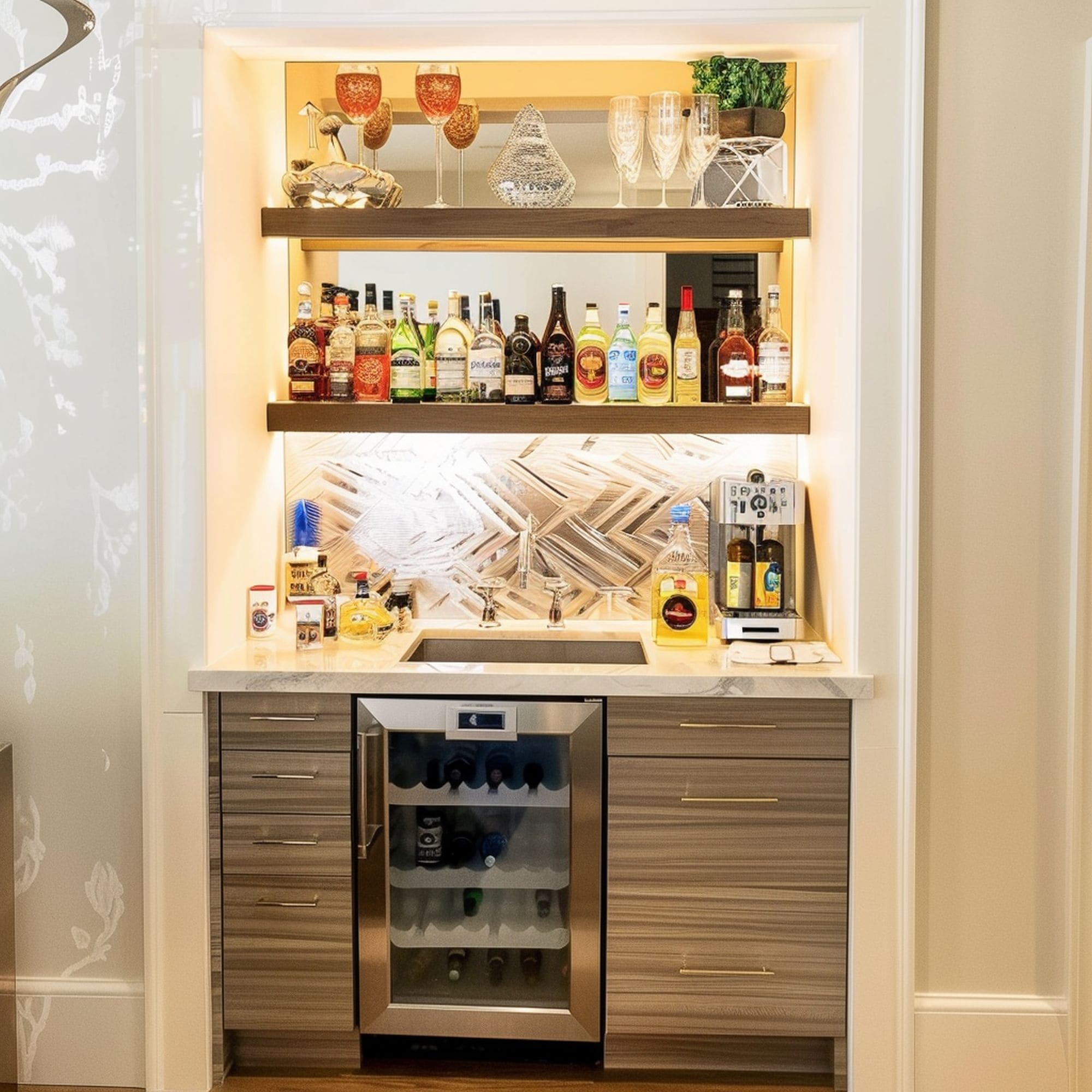 Compact Wet Bar