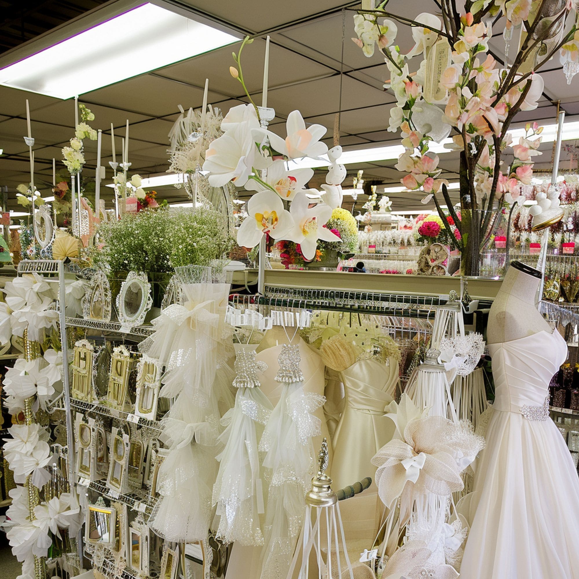 Wedding Decorations at Dollar Store