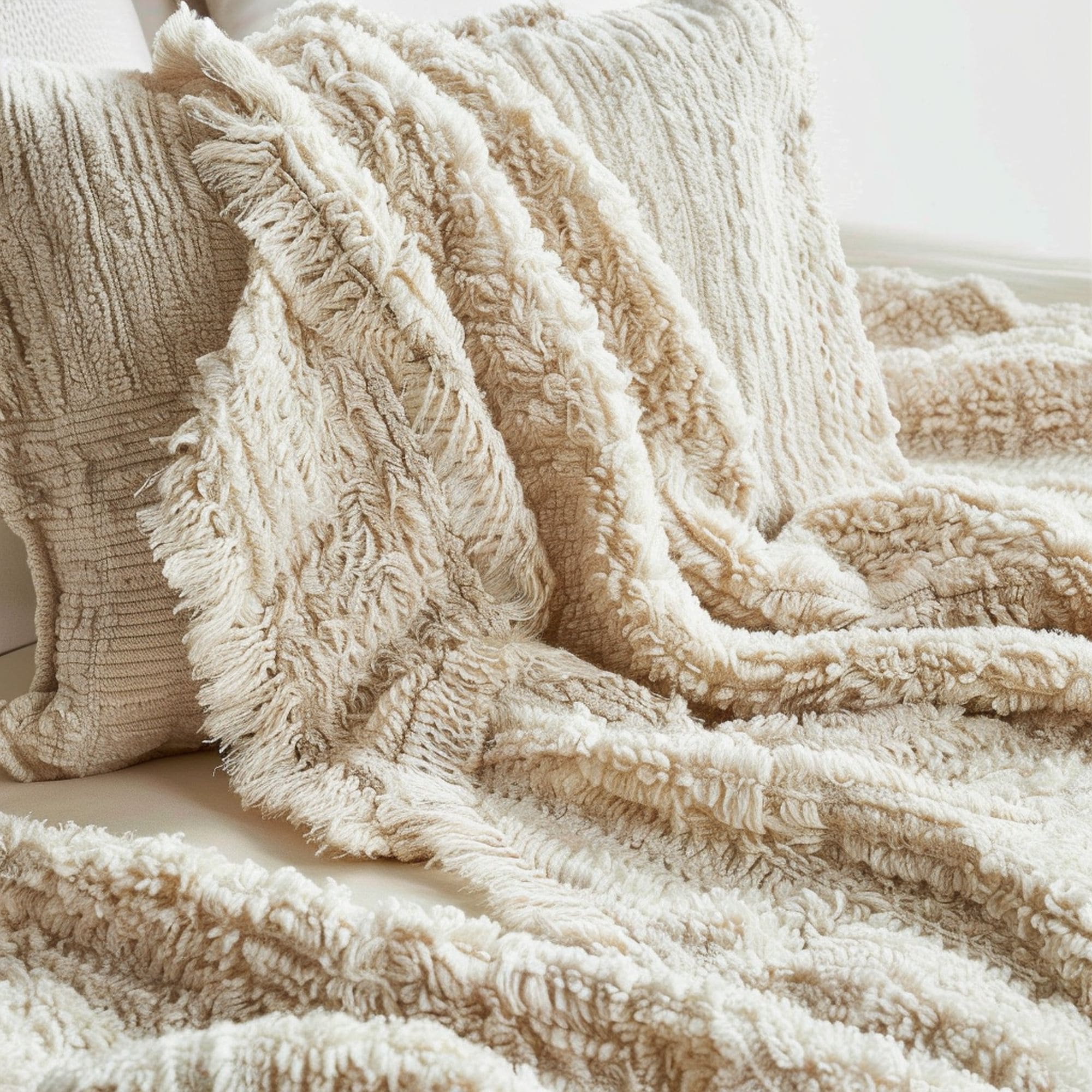Boucle Throw Blanket