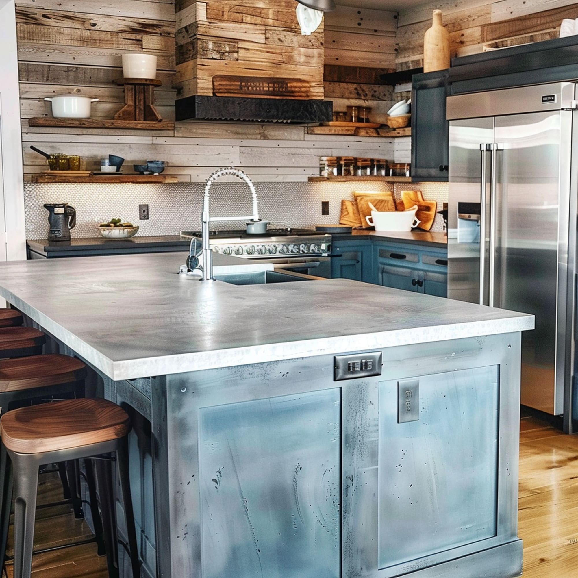 Concrete Like Quartz Countertop