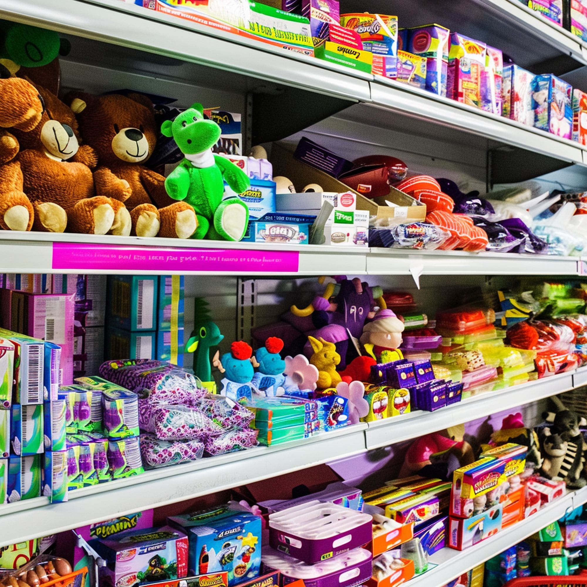 Toys at Dollar Store