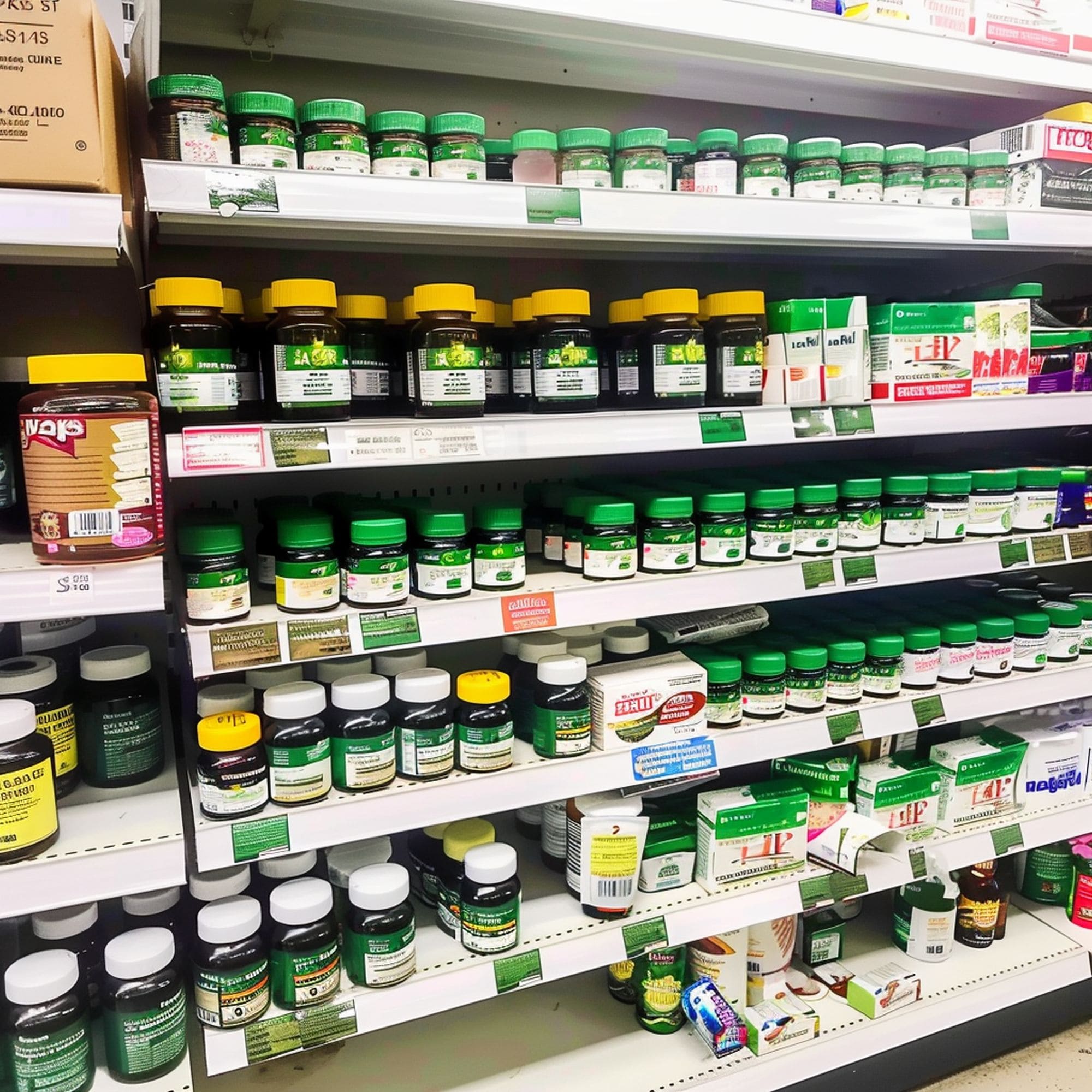Vitamins and Supplements at Dollar Store