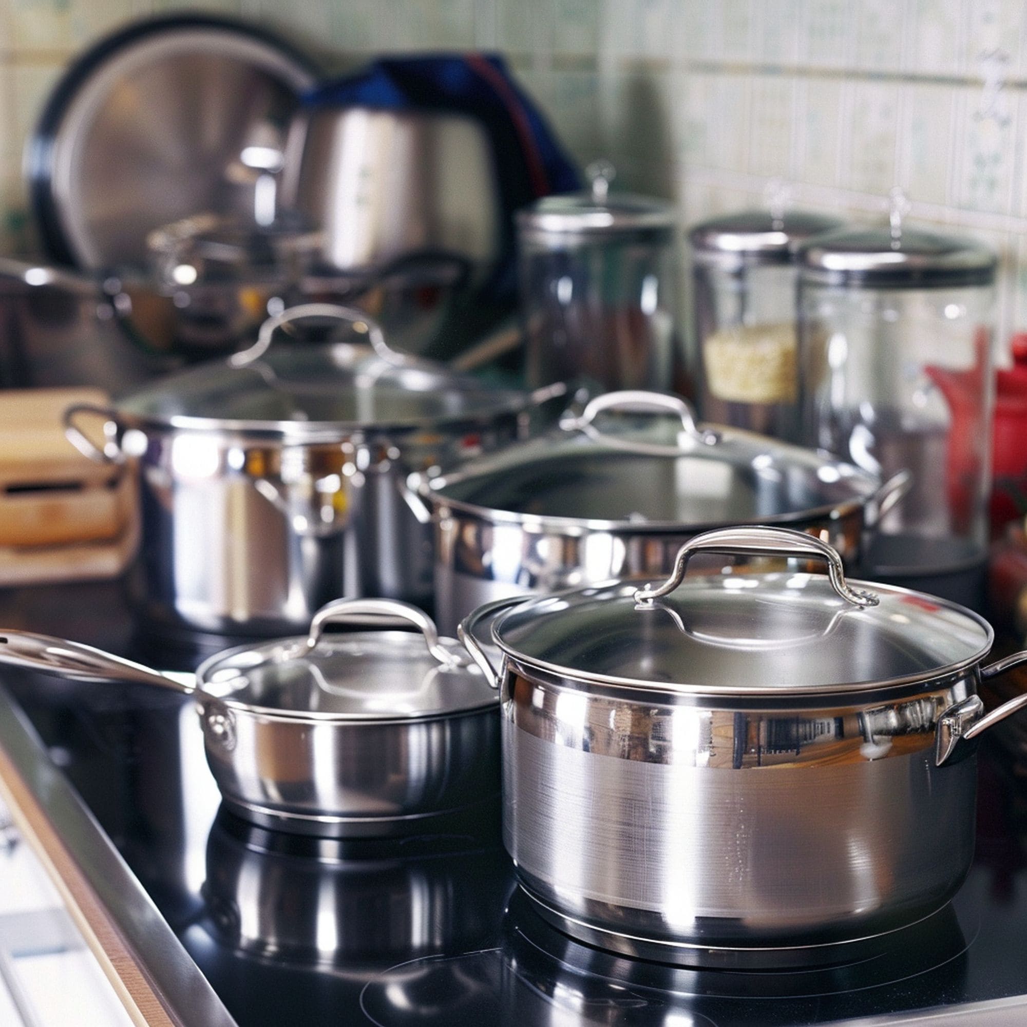 Pots and Pans in the Kitchen