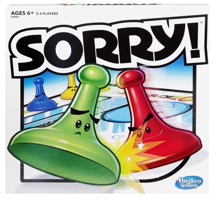 Hasbro Sorry Board Game