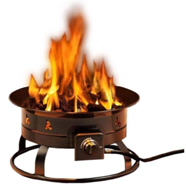 Fire Pit With Flames