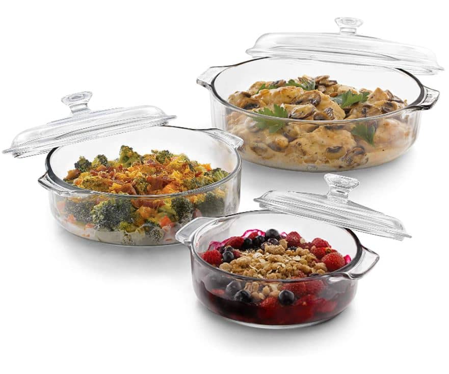 Libbey Baker 3 Piece Casserole Dishes