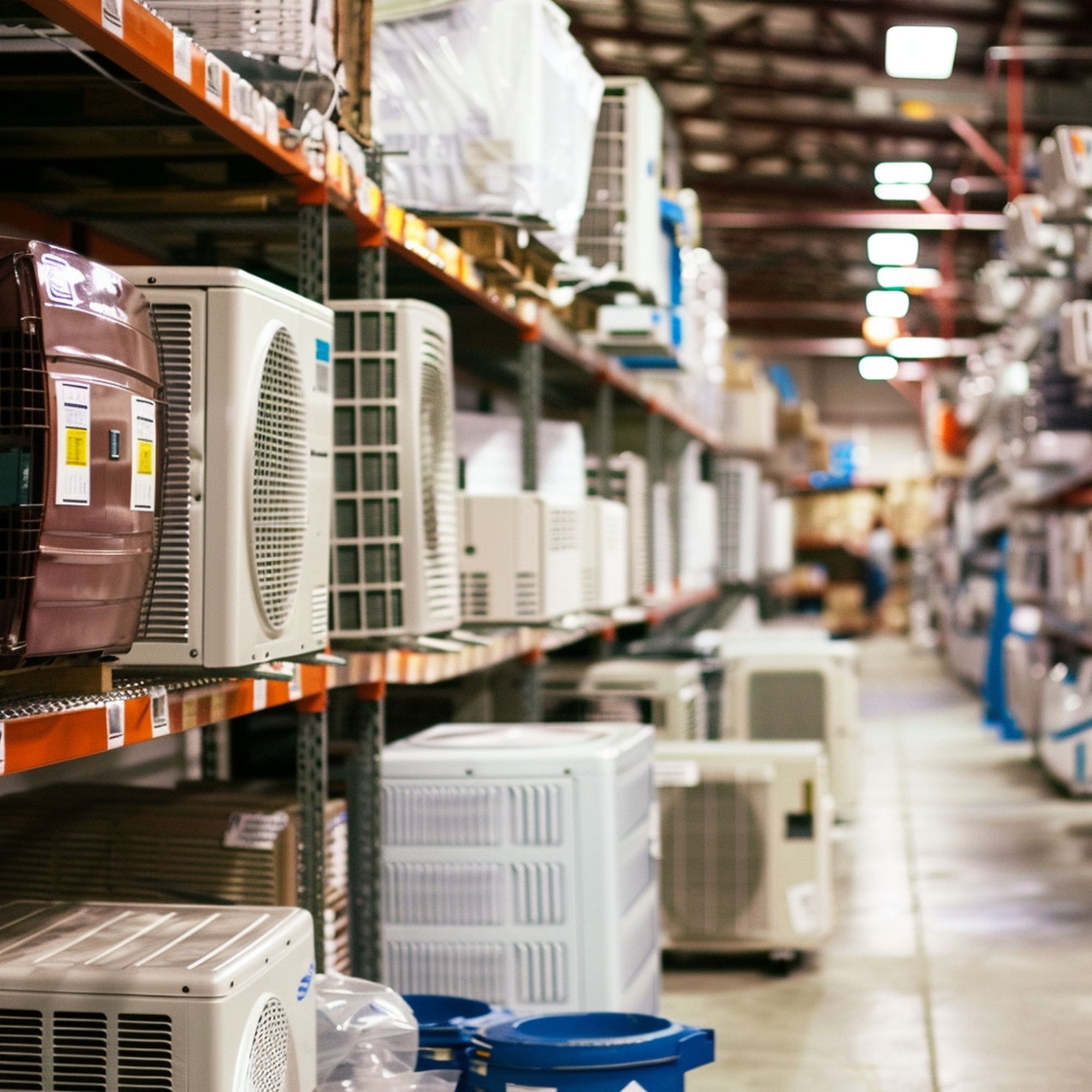 Air Conditioner Aisle in a Store