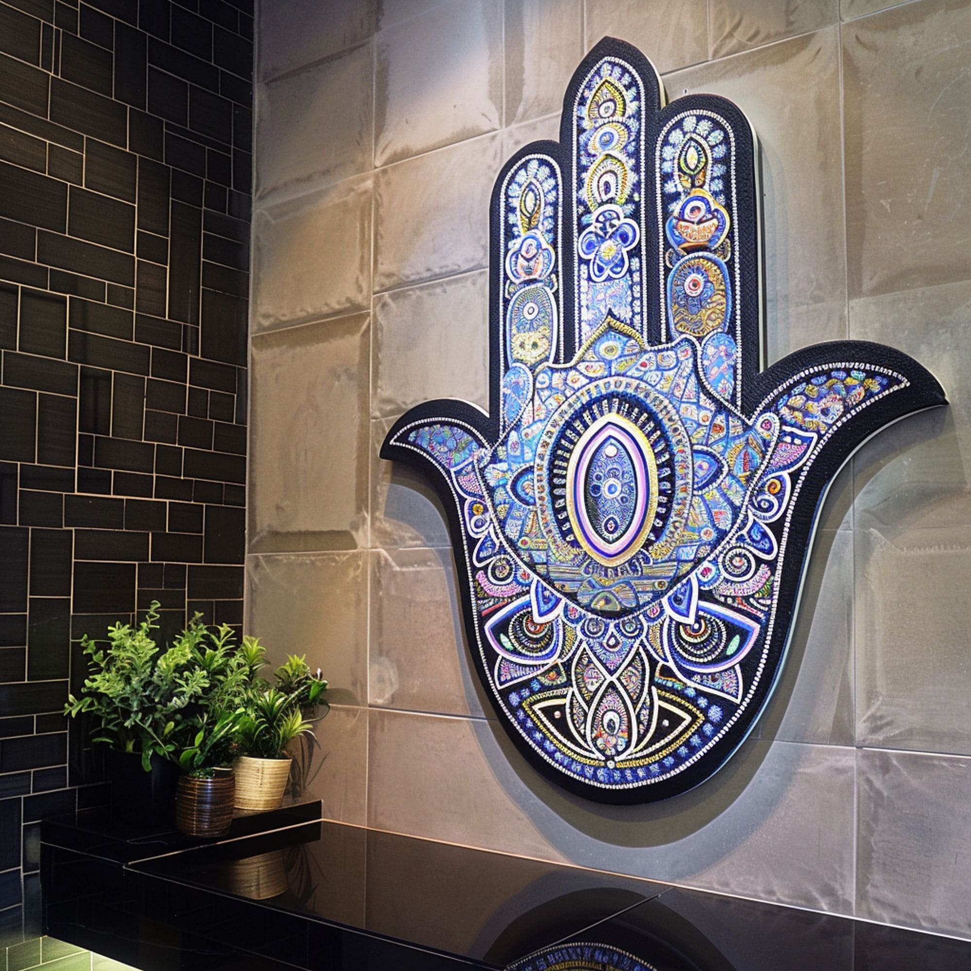 Hamsa Symbol Wall Decoration