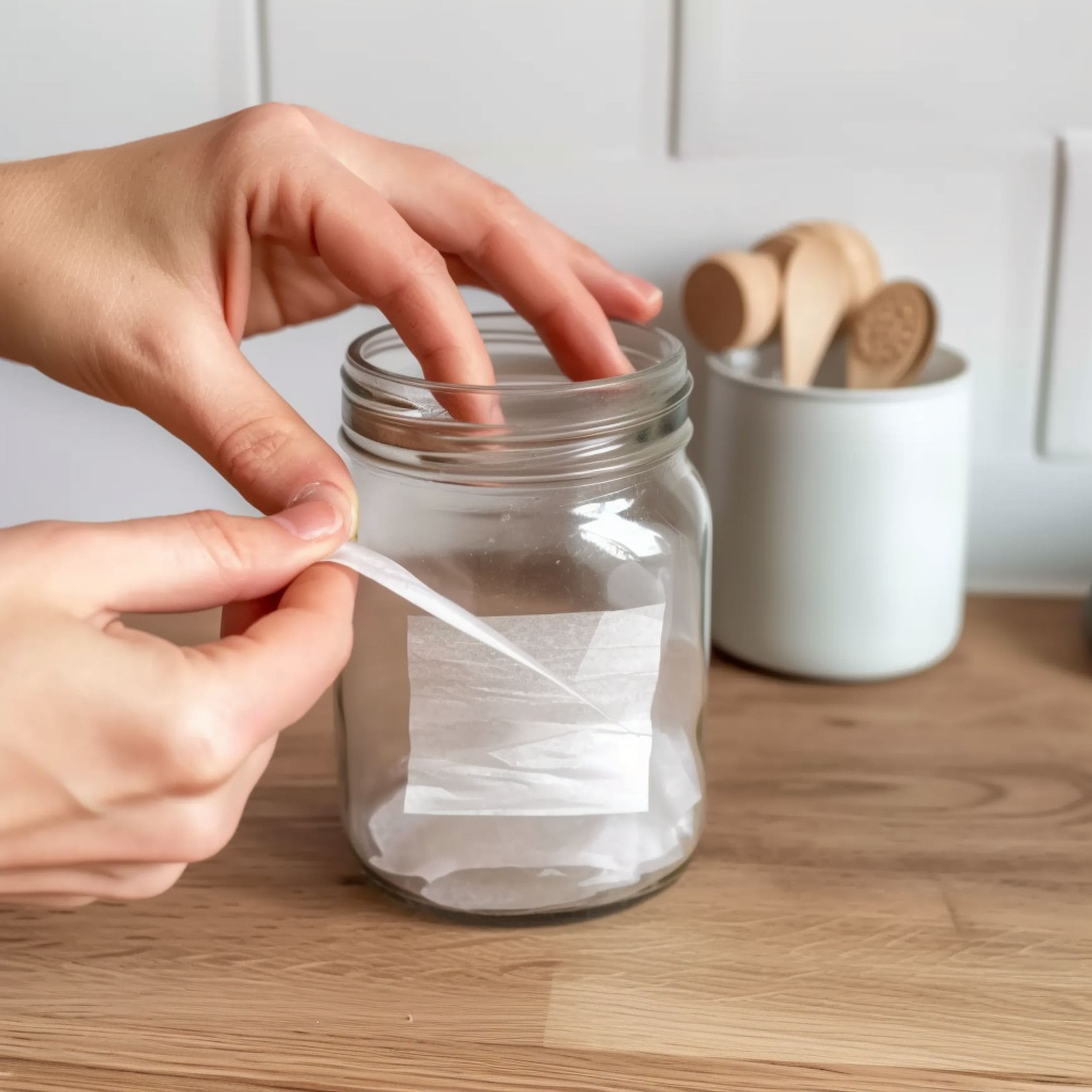 Removing Sticky Labels From Jar